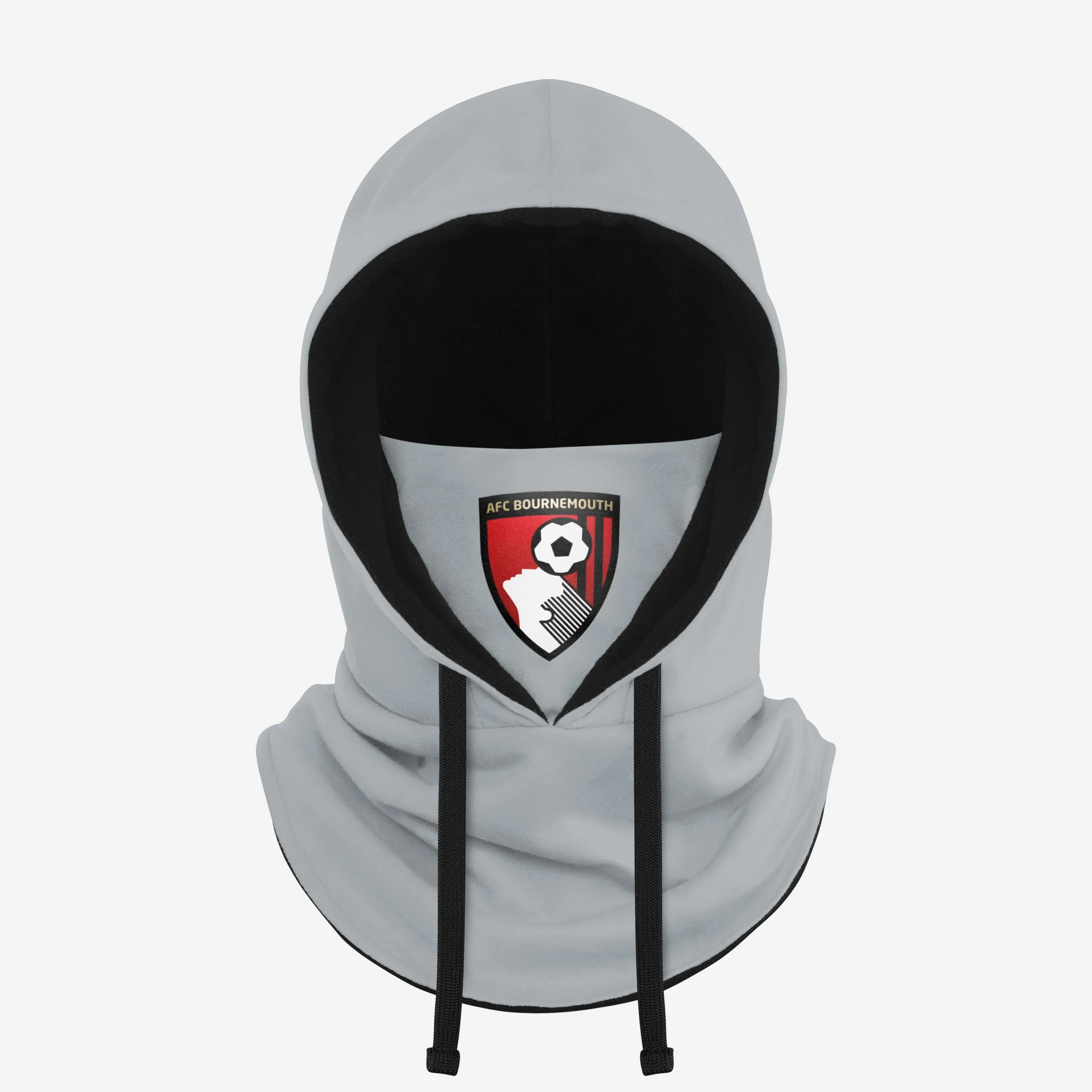 AFC Bournemouth Grey Drawstring Hooded Snood