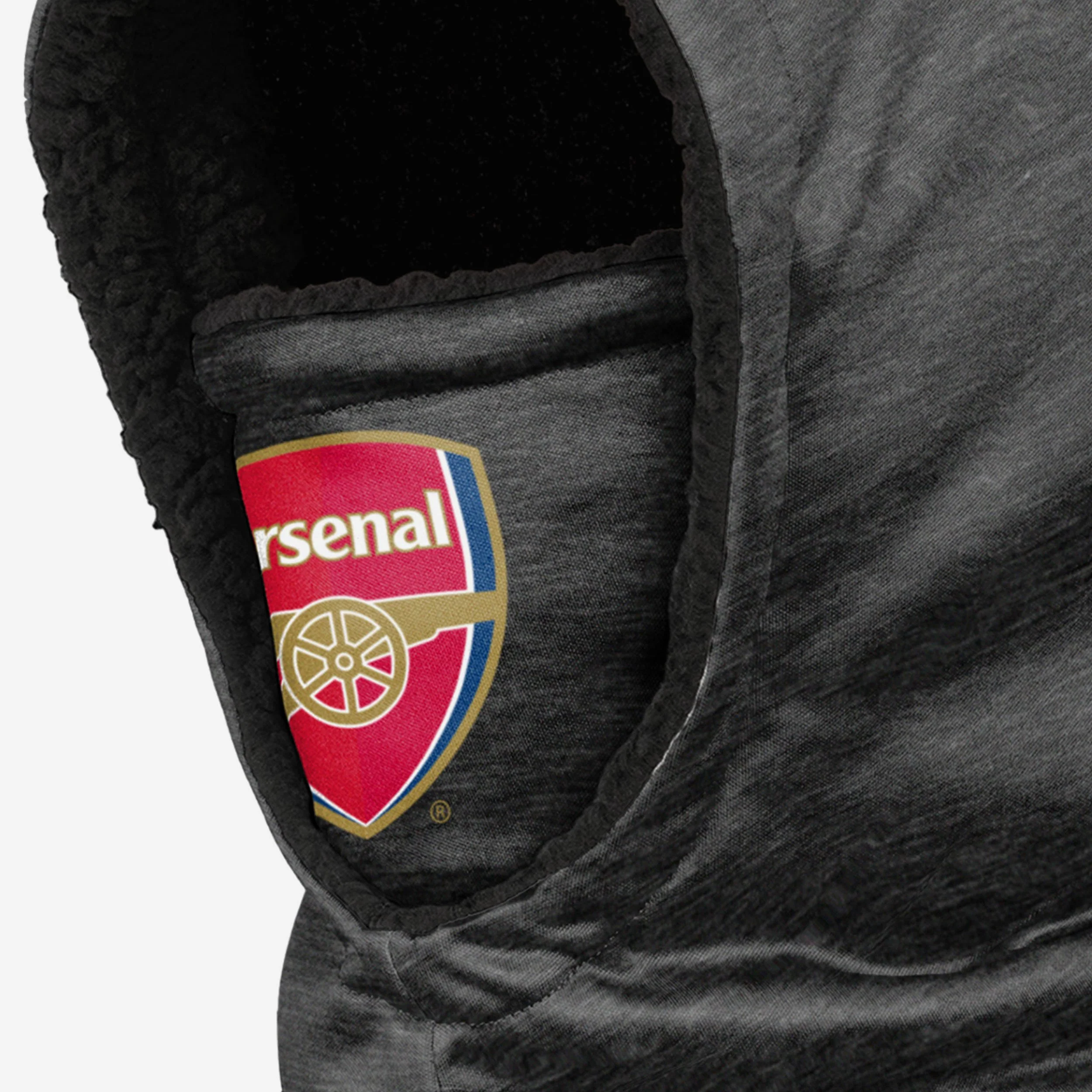 Arsenal FC Dark Grey Hooded Snood - Image 3