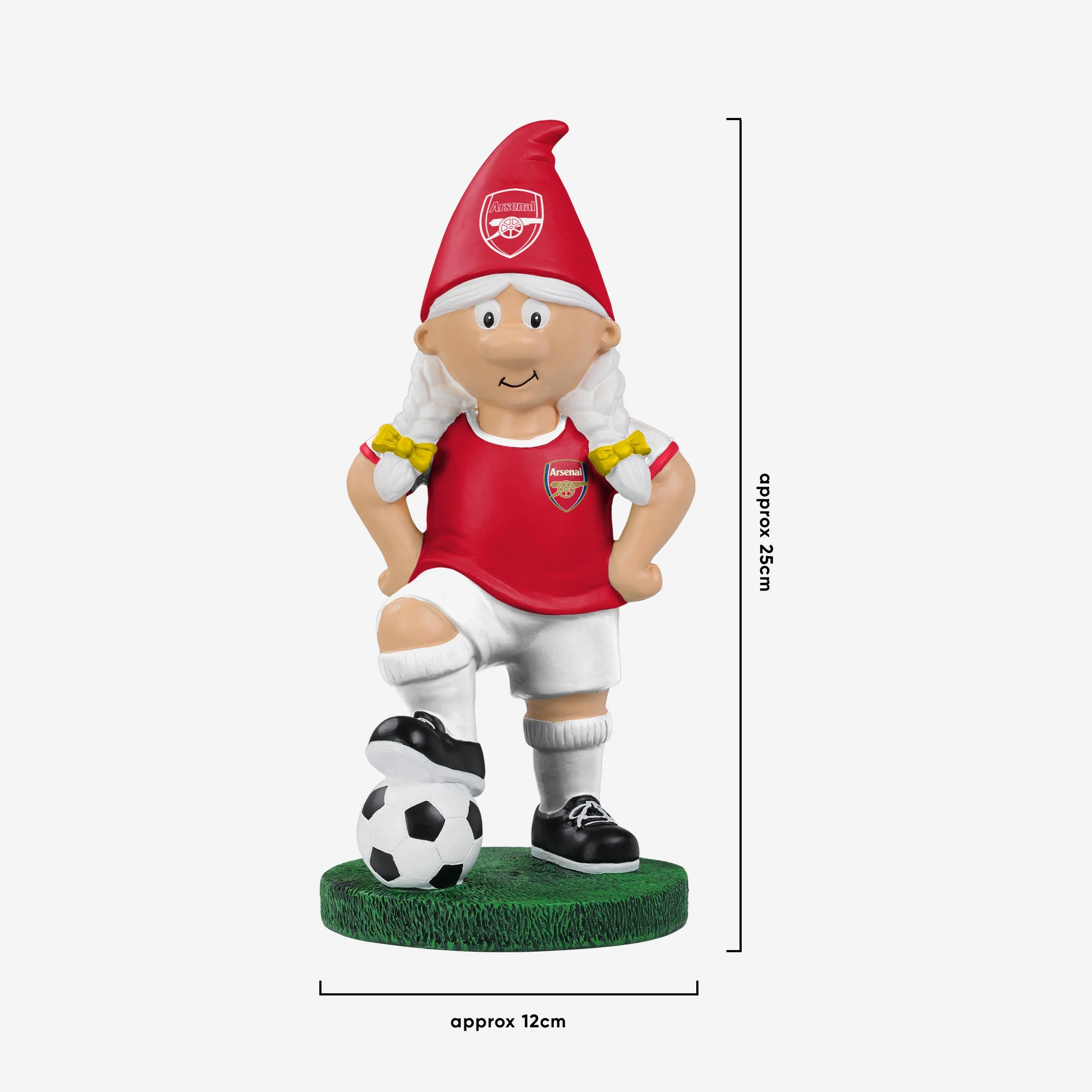 Arsenal FC Female Football Gnome - Image 4