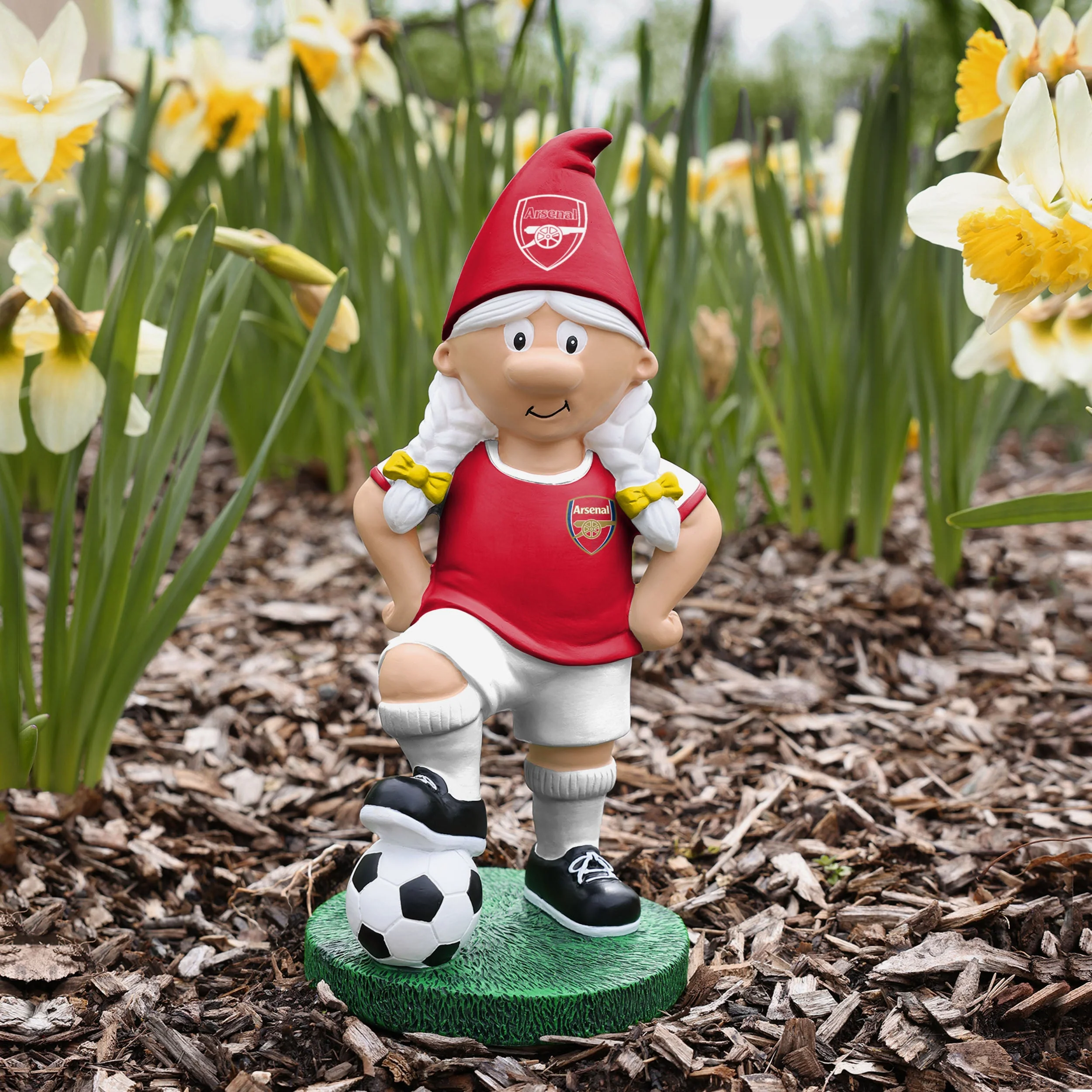 Arsenal FC Female Football Gnome - Image 5