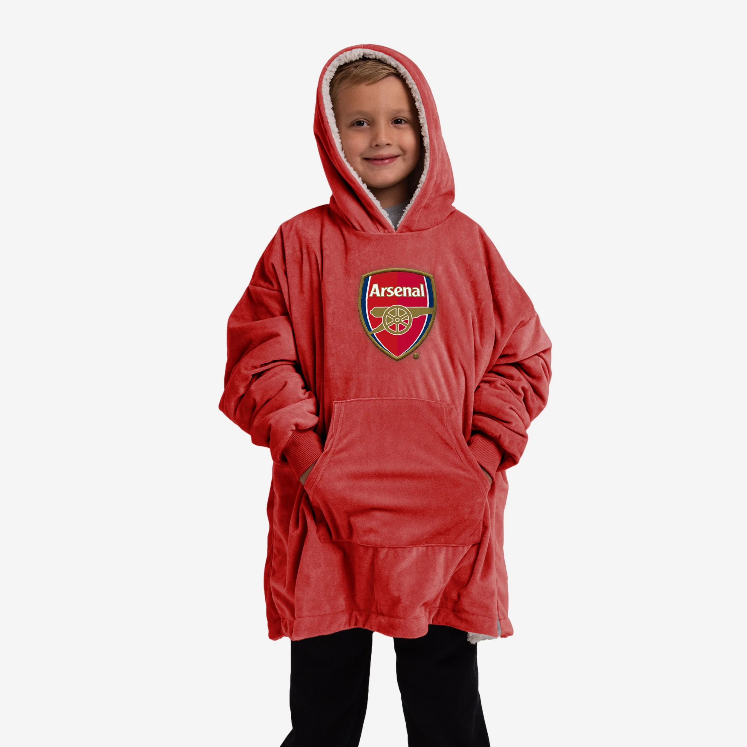 Arsenal FC Reversible Big Logo Youth Hoodeez