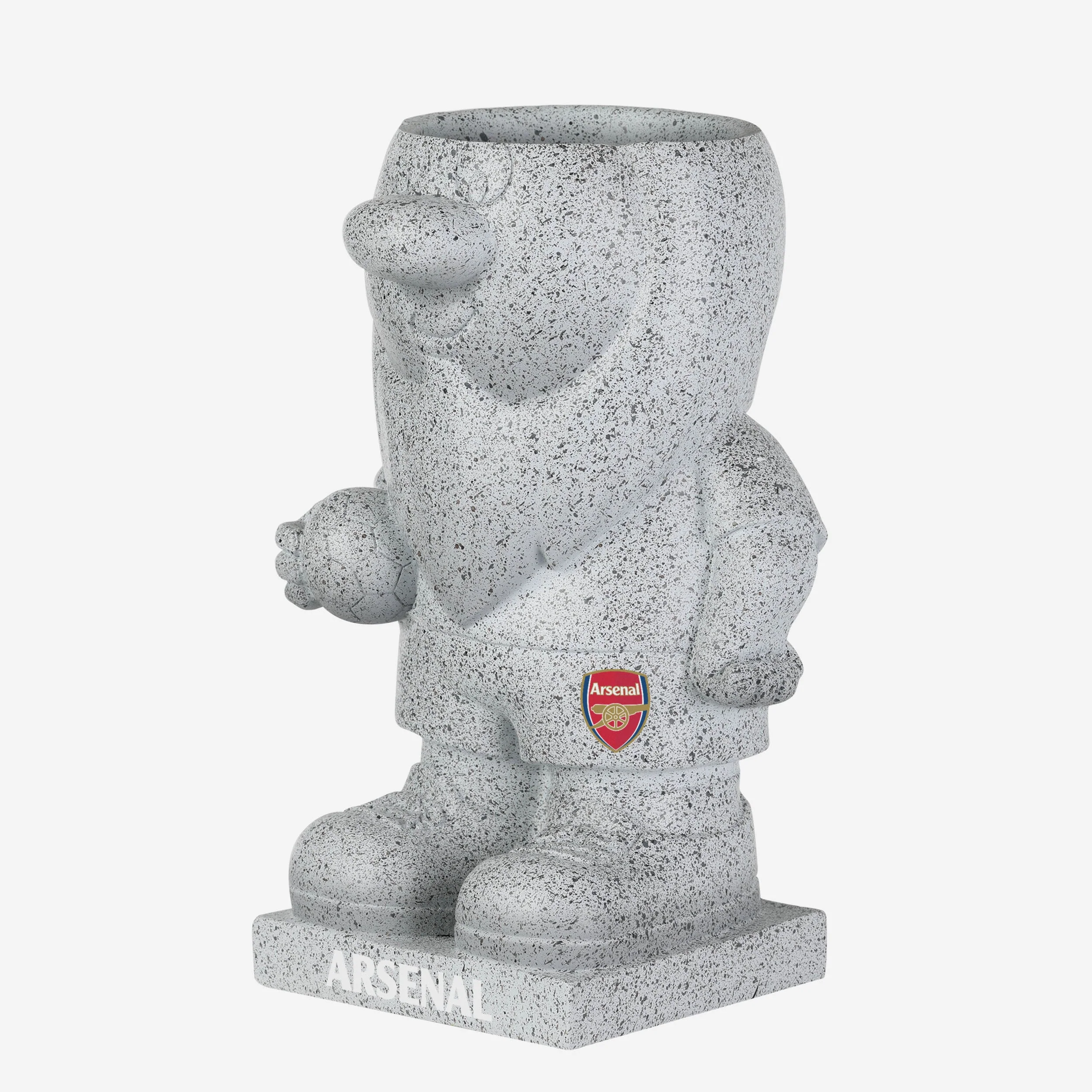 Arsenal FC Stone Effect Planter Gnome - Image 2