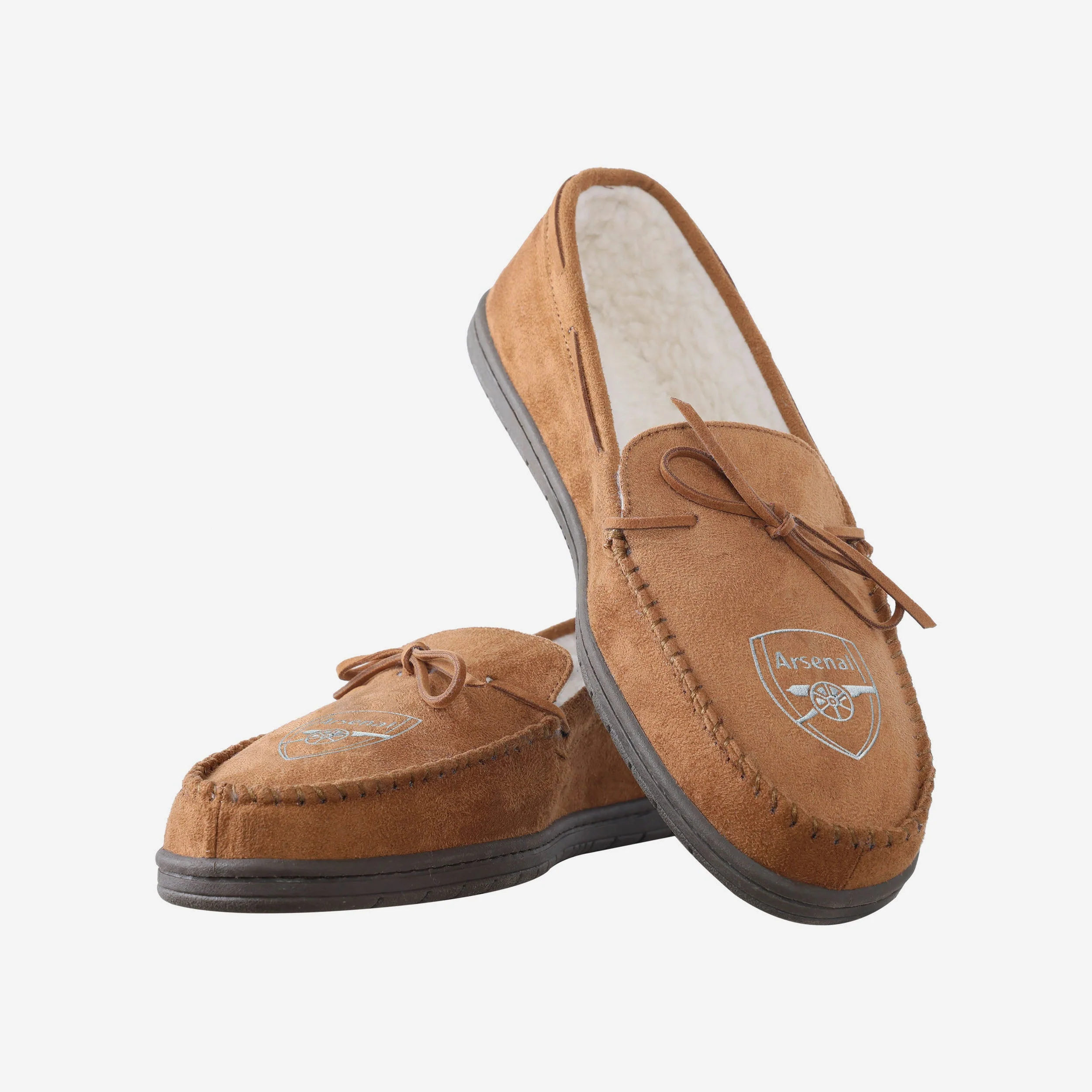Arsenal FC Suede Moccasin Slipper - Image 3