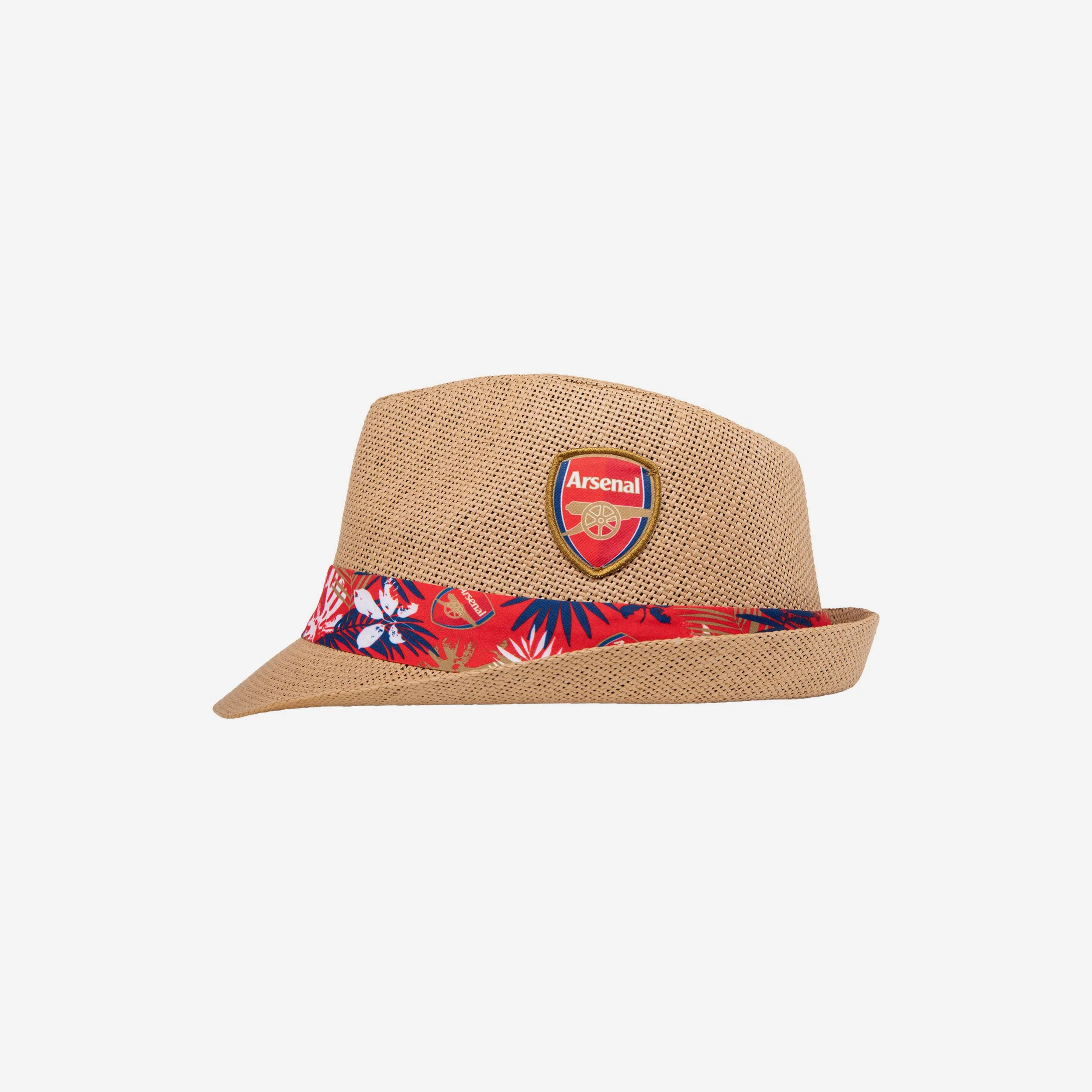Arsenal FC Trilby Straw Hat - Image 2