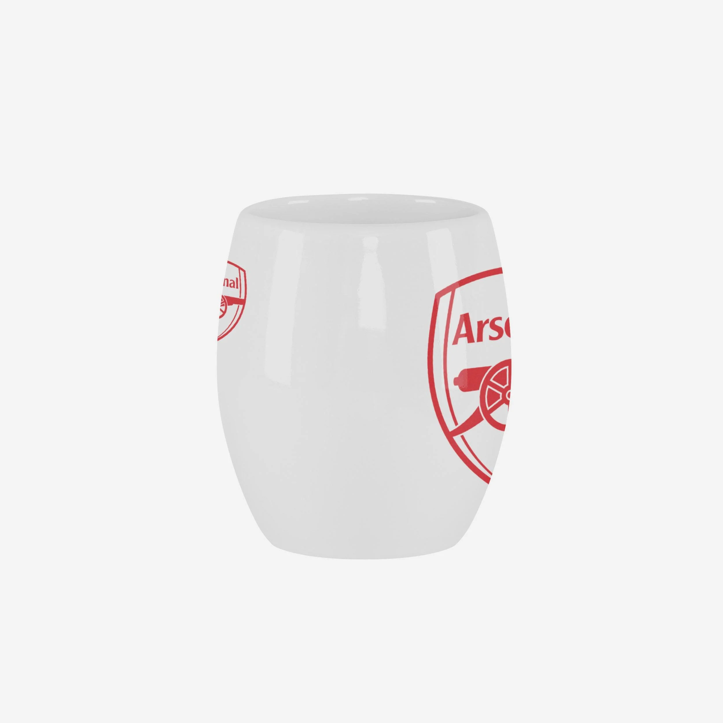 Arsenal FC White Tea Tub Mug - Image 2