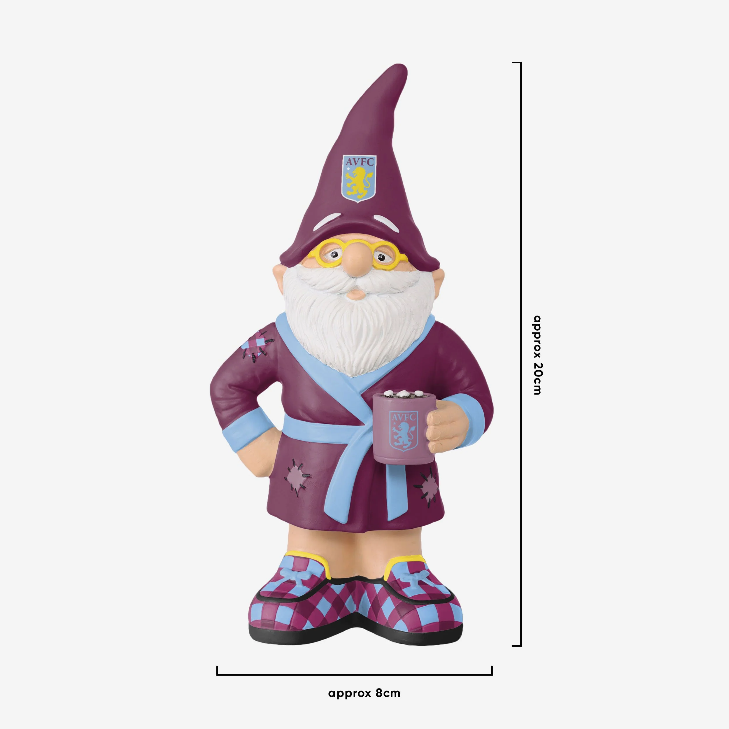 Aston Villa FC Dressing Gown Gnome - Image 4