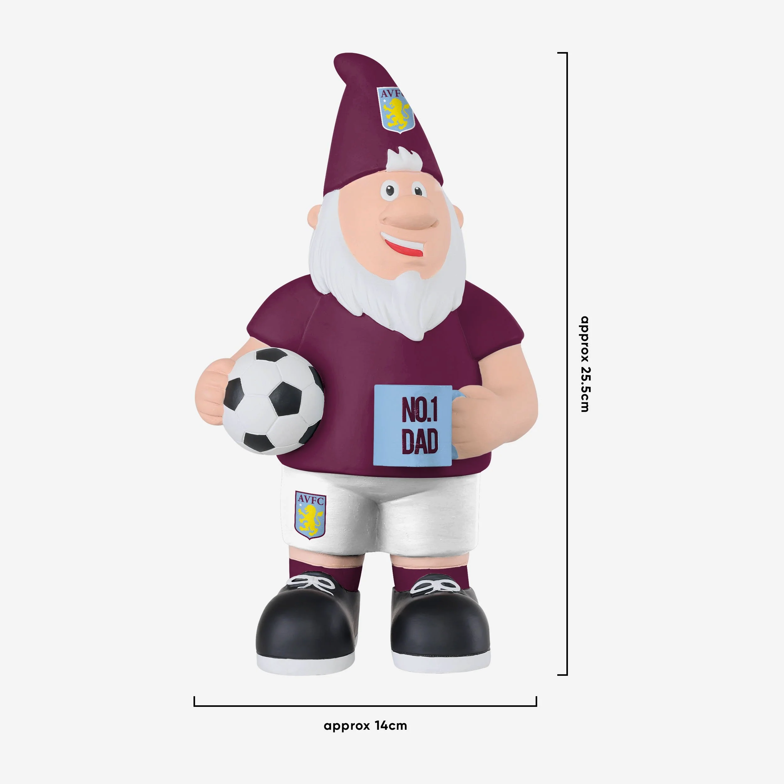 Aston Villa FC Original Number 1 Dad Gnome - Image 4