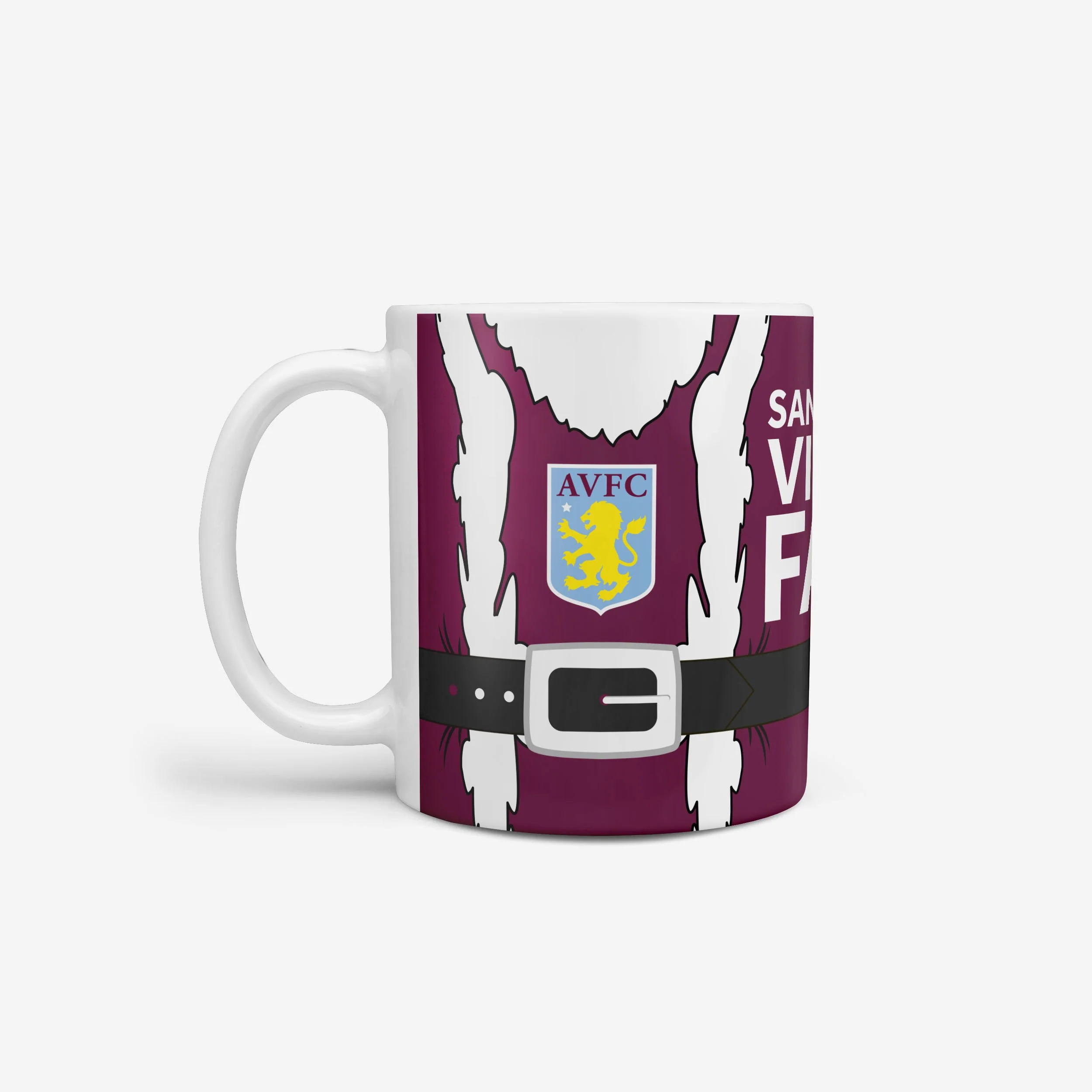 Aston Villa FC Santa Is A Fan Mug