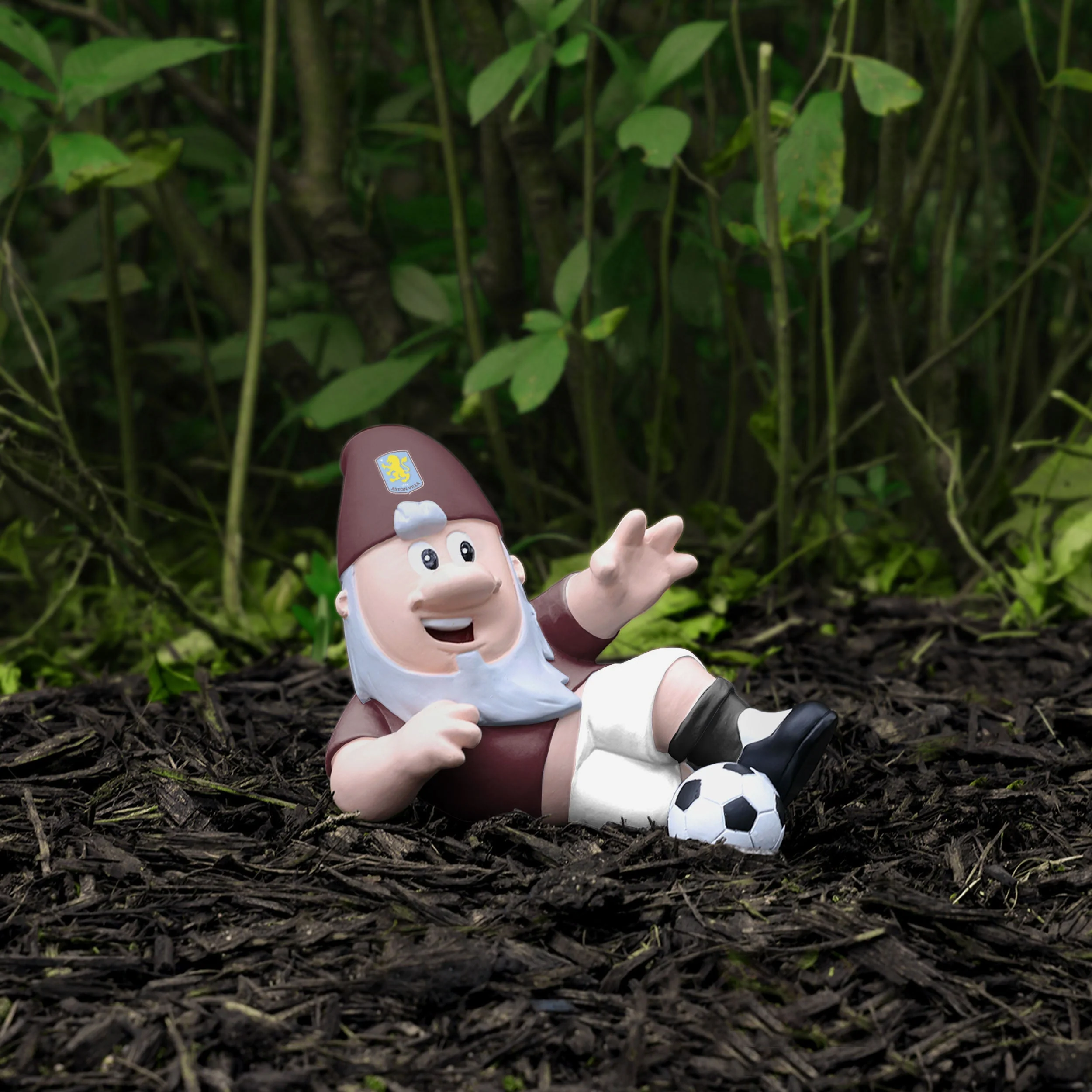 Aston Villa FC Sliding Tackle Gnome - Image 5