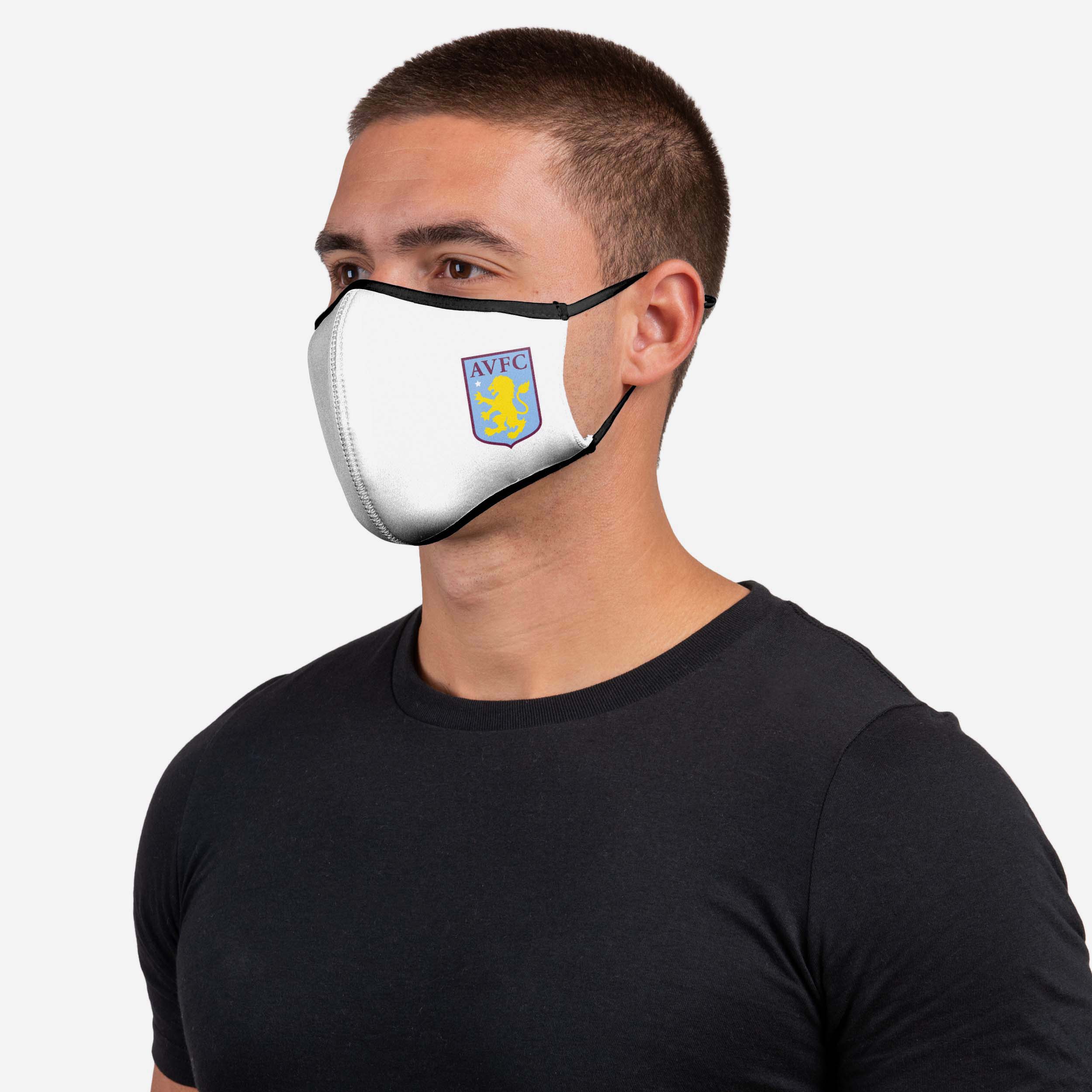 Aston Villa FC Sport 3 Pack Face Cover - Image 2