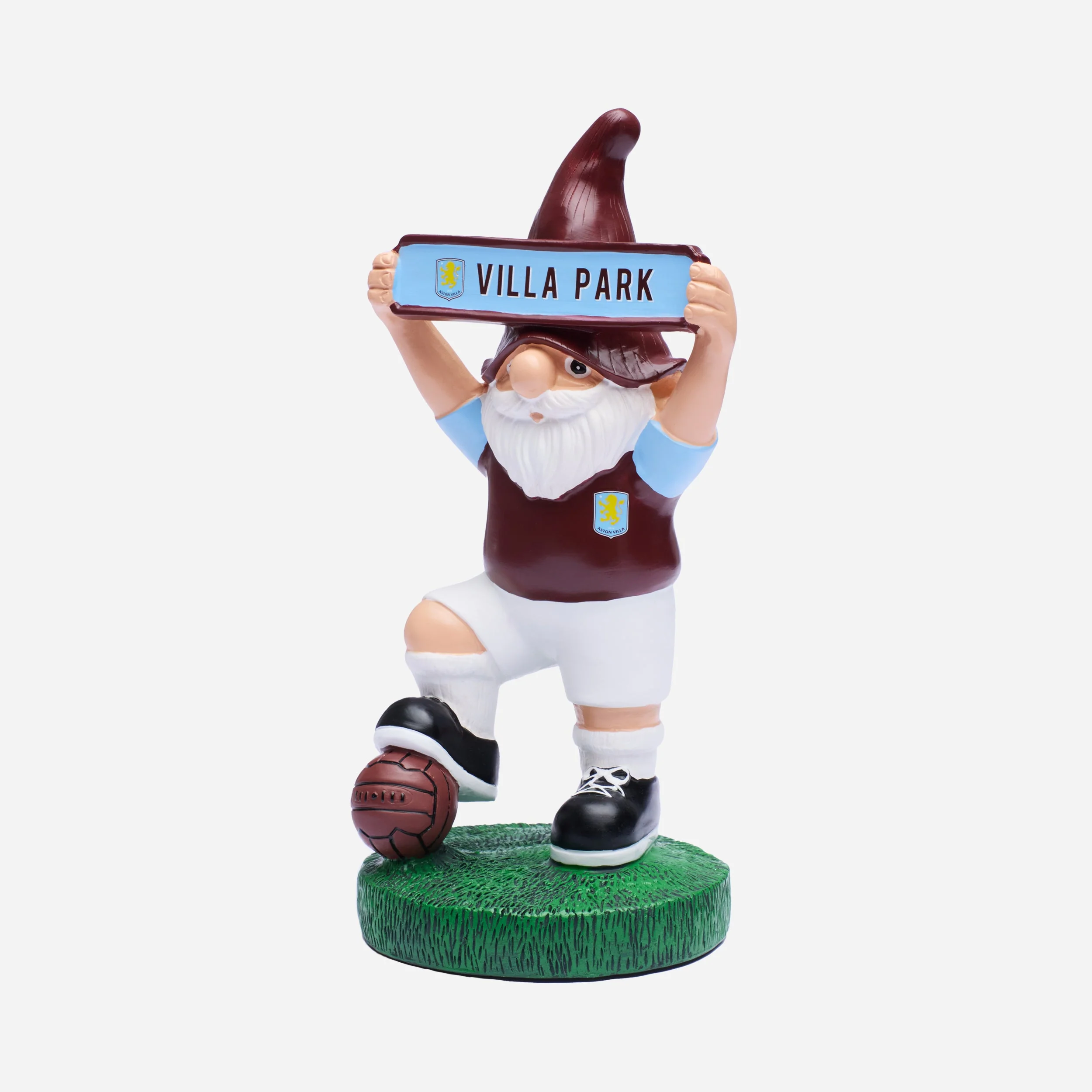 Aston Villa FC Vintage Street Sign Gnome - Image 2