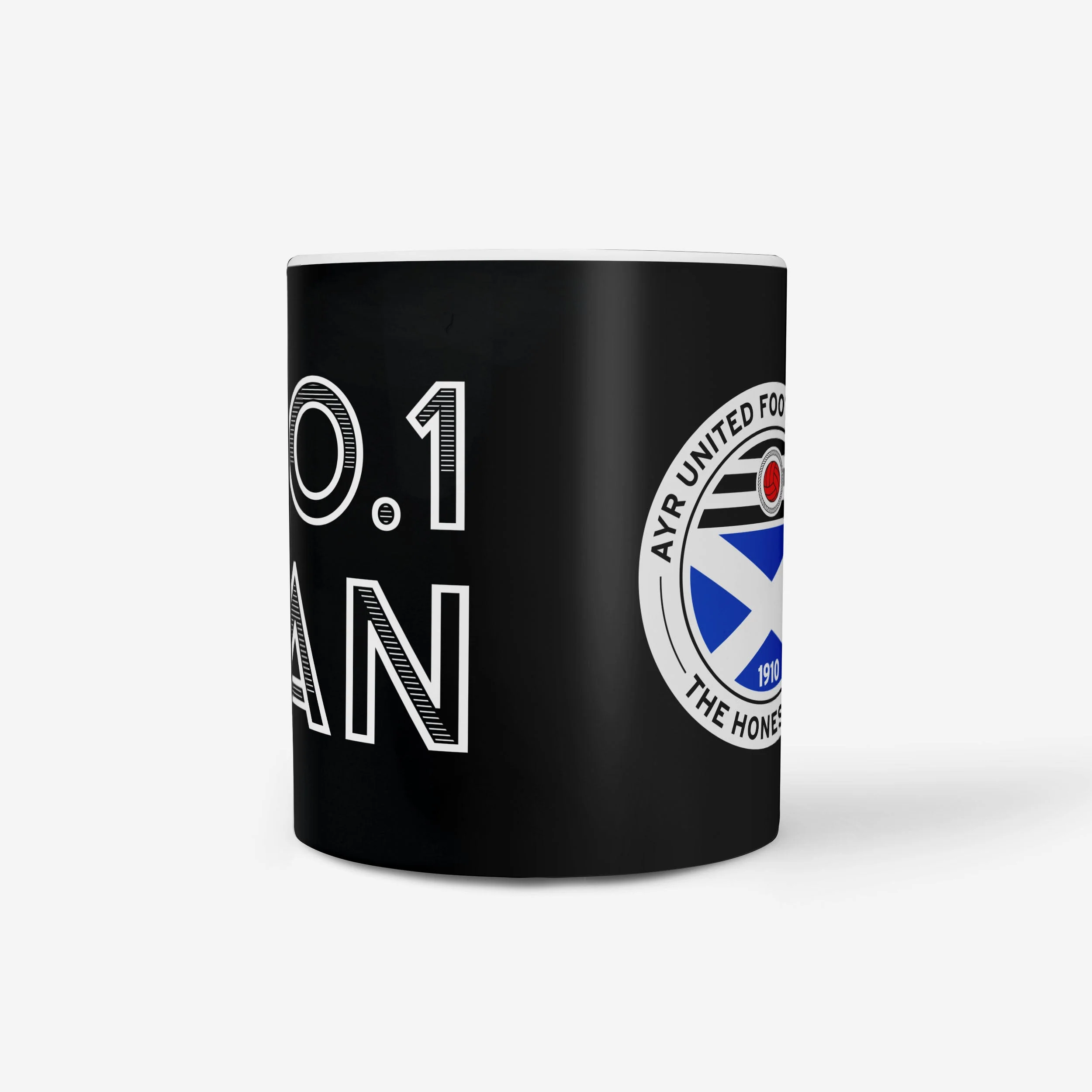 Ayr United FC Number 1 Fan Mug - Image 4