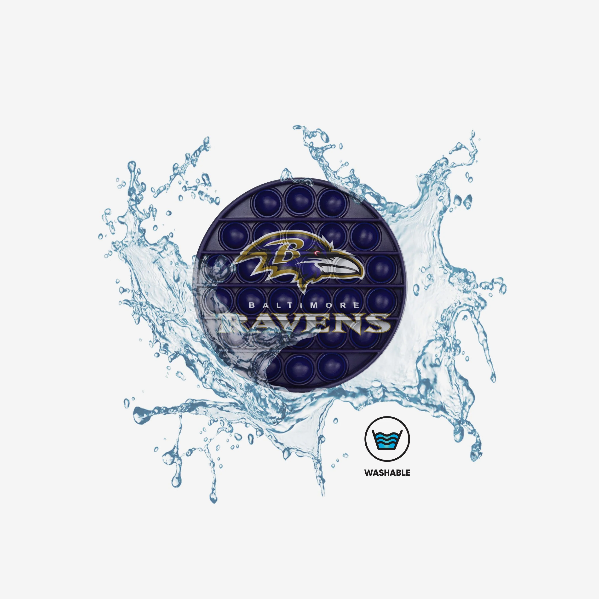 Baltimore Ravens 2 Pack Helmet & Circle Push-Itz Fidget - Image 5