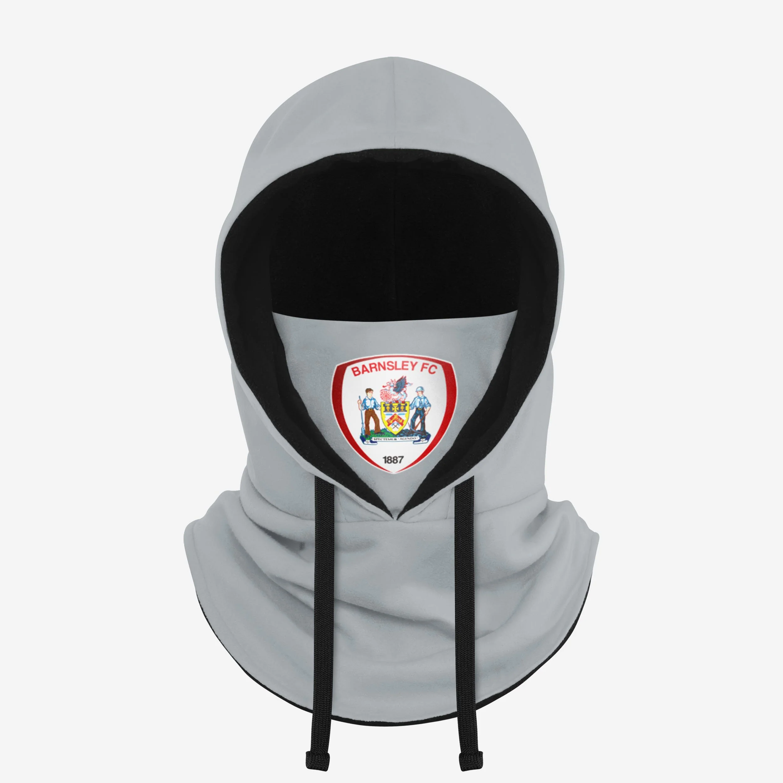 Barnsley FC Grey Drawstring Hooded Snood