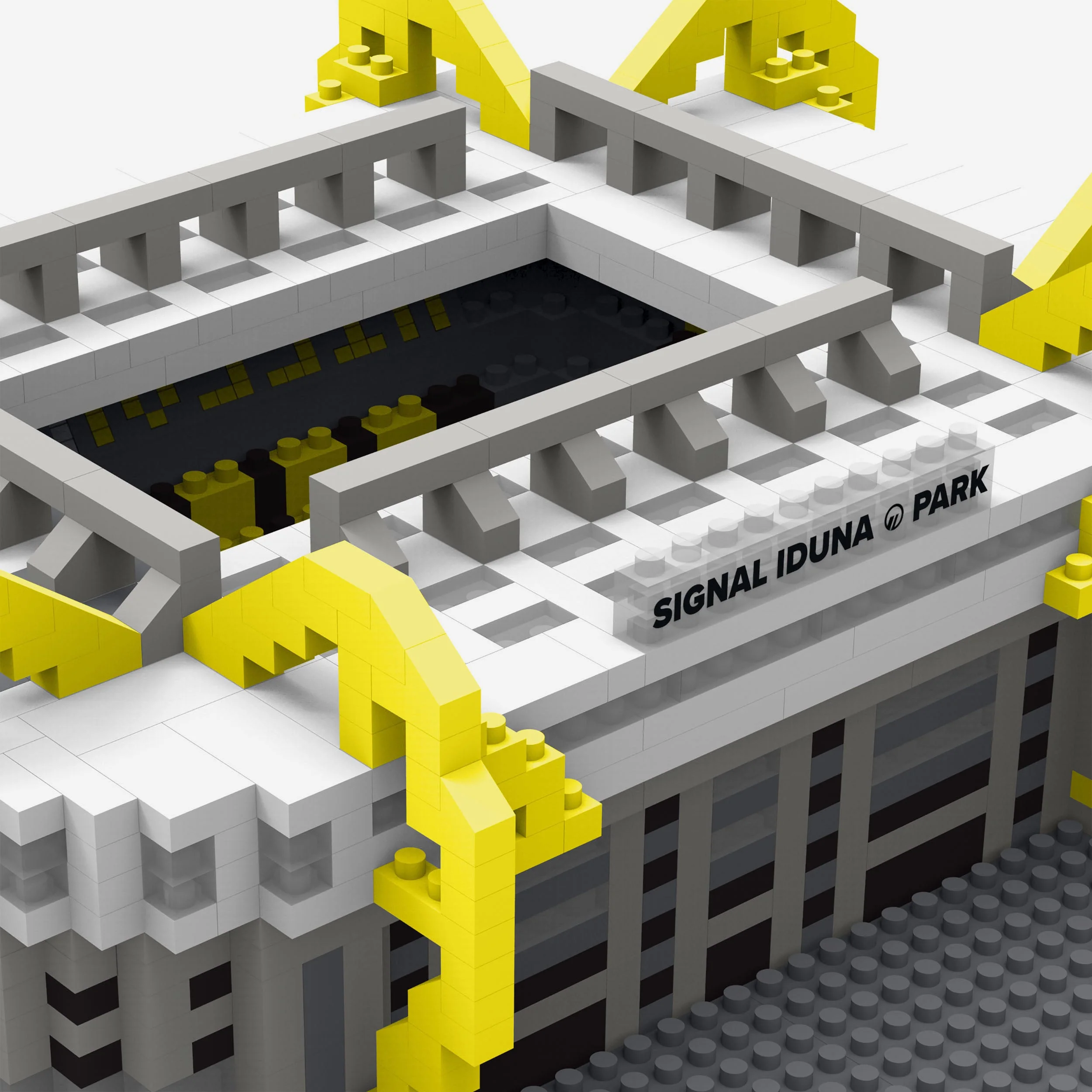 Borussia Dortmund Signal Iduna Park Mini BRXLZ Stadium - Image 6