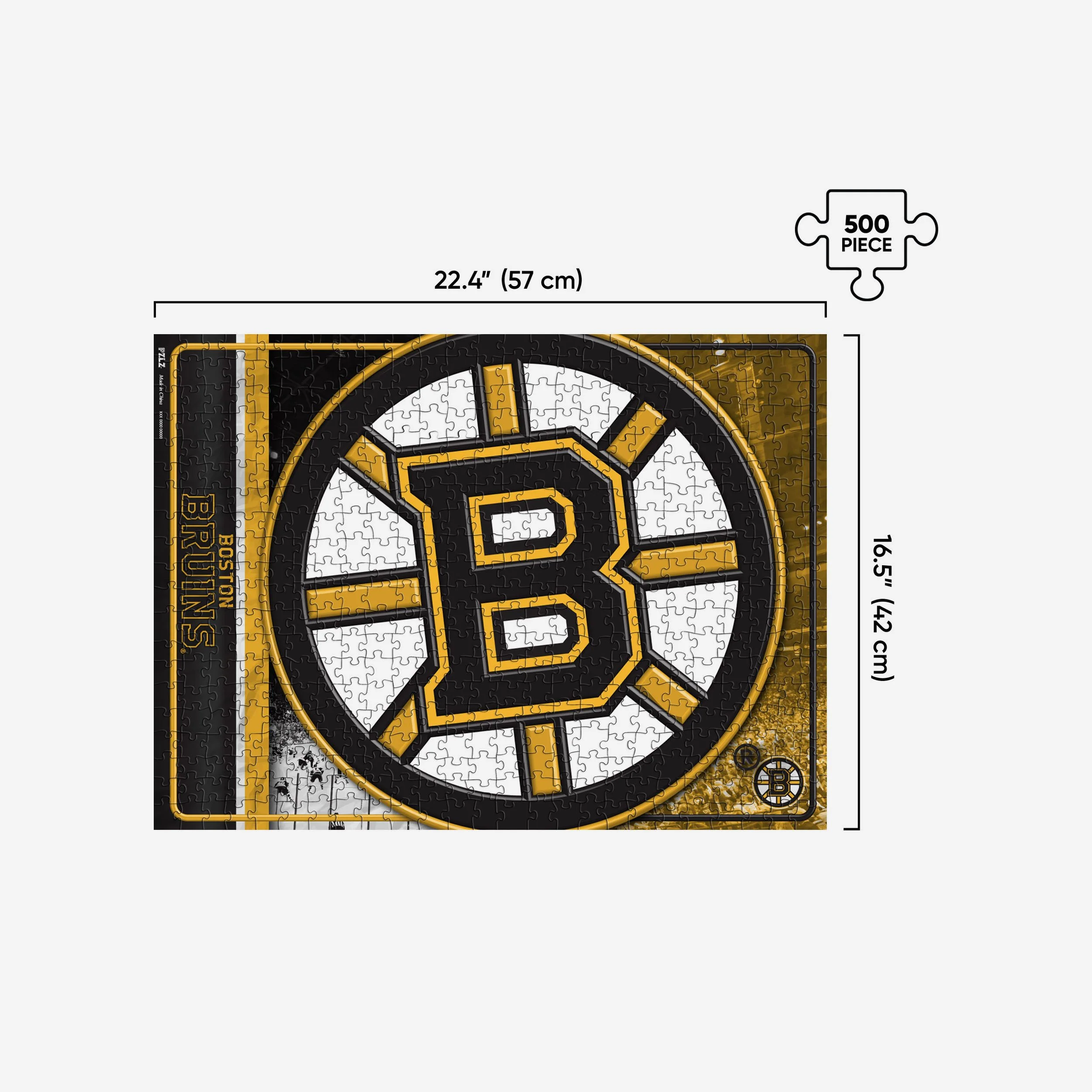 Boston Bruins 500 Piece Jigsaw Puzzle PZLZ - Image 2