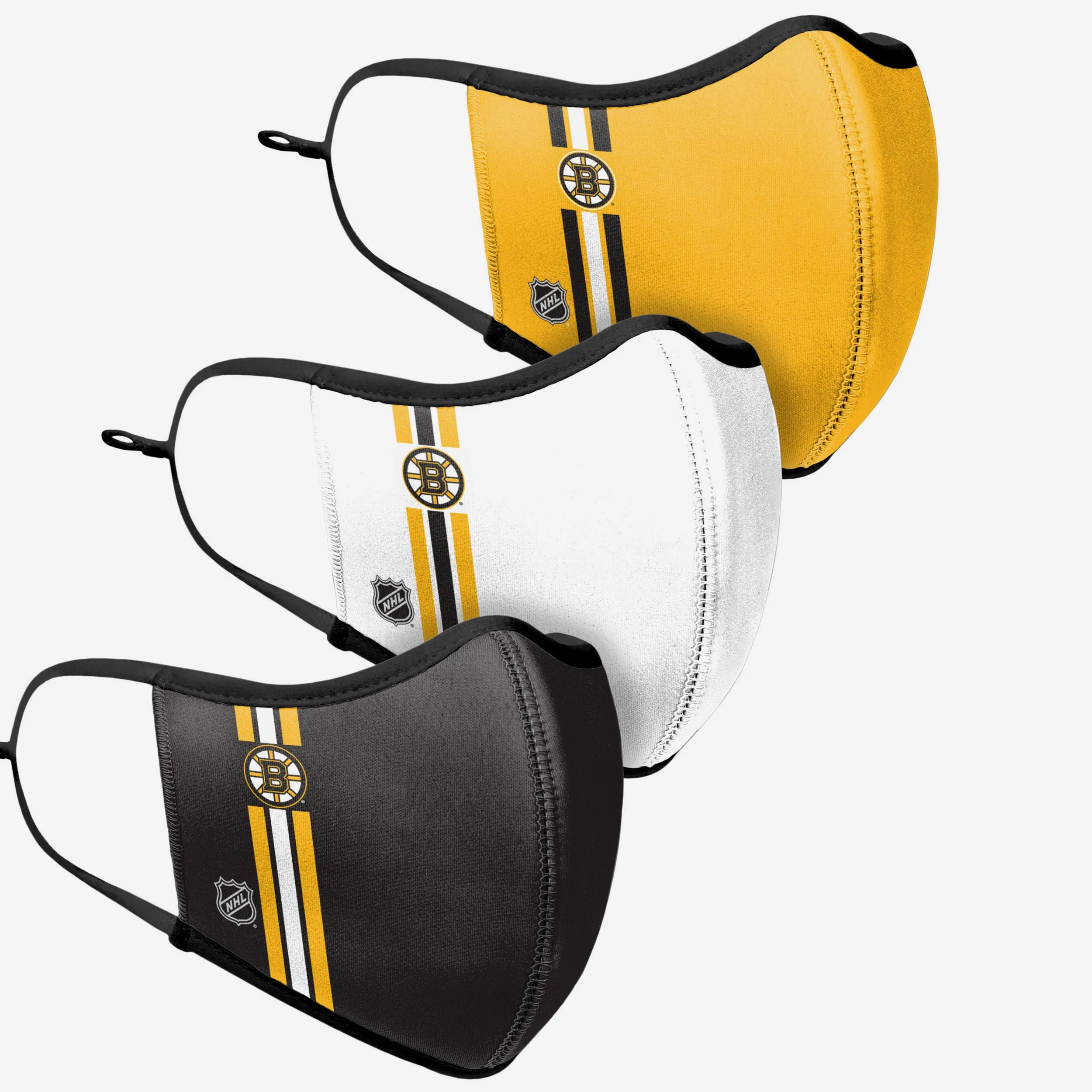 Boston Bruins Sport 3 Pack Face Cover - Image 3
