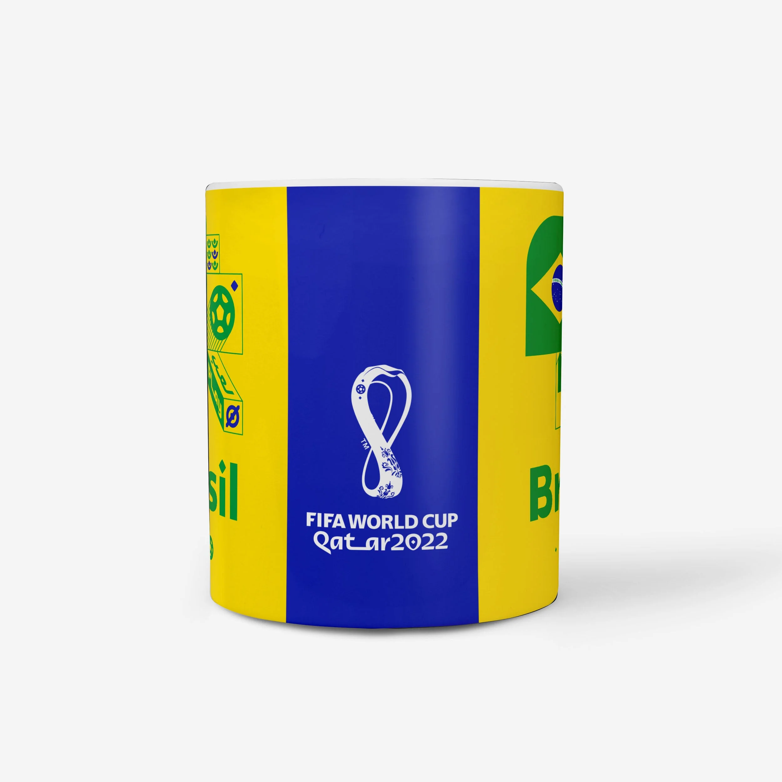 Brazil FIFA World Cup Qatar 2022 Mug - Image 4