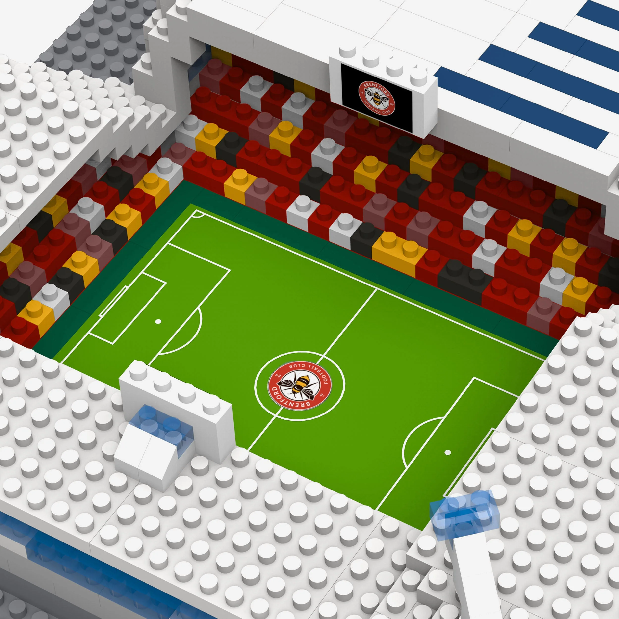 Brentford FC Gtech Community Stadium Mini BRXLZ Stadium - Image 3