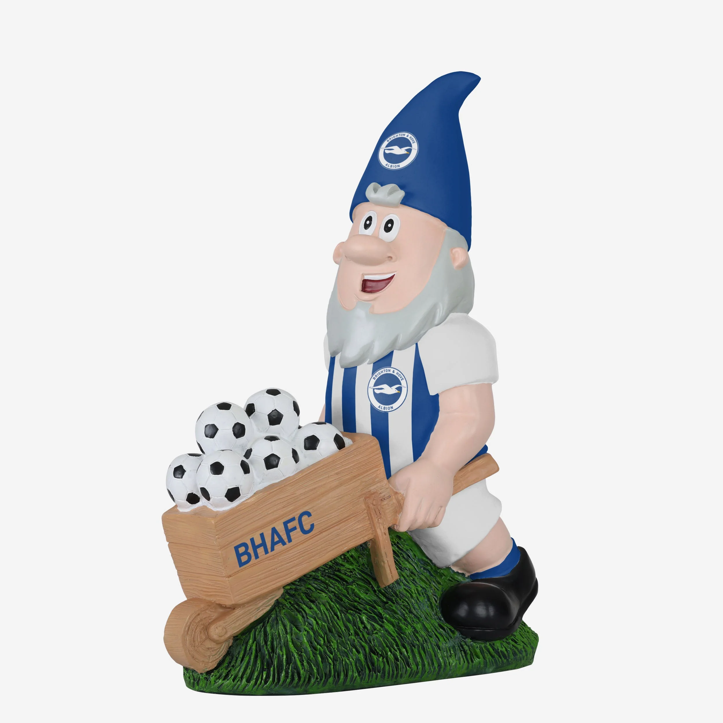 Brighton & Hove Albion FC Wheelbarrow Gnome