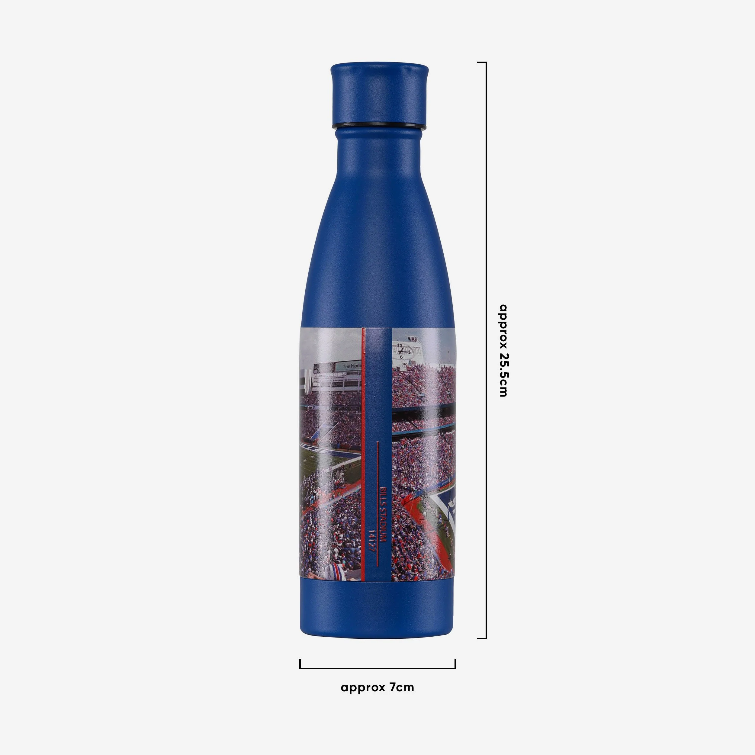 Buffalo Bills Primetime Metal 500 mL Bottle - Image 5