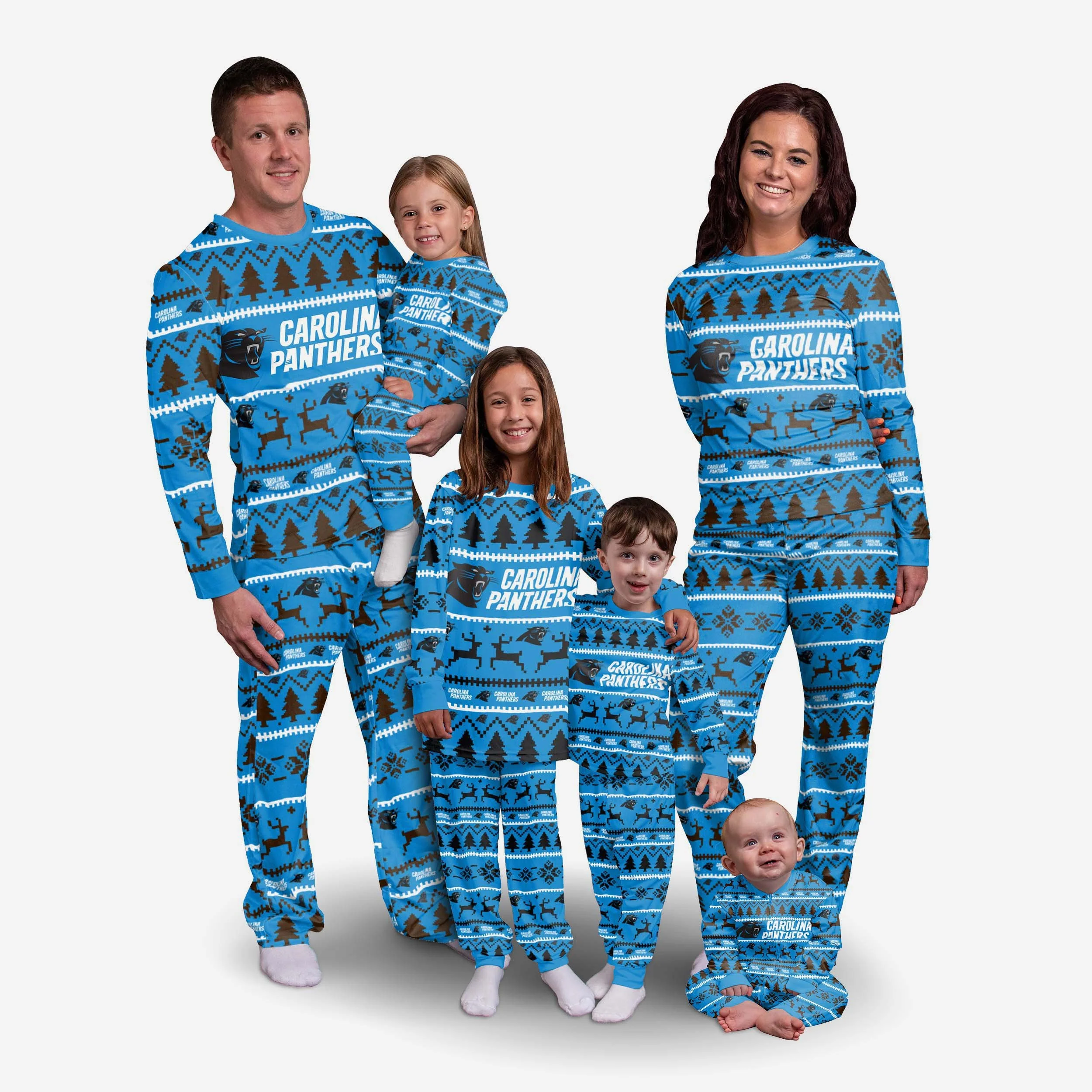 Carolina Panthers Family Holiday Pyjamas - Image 3