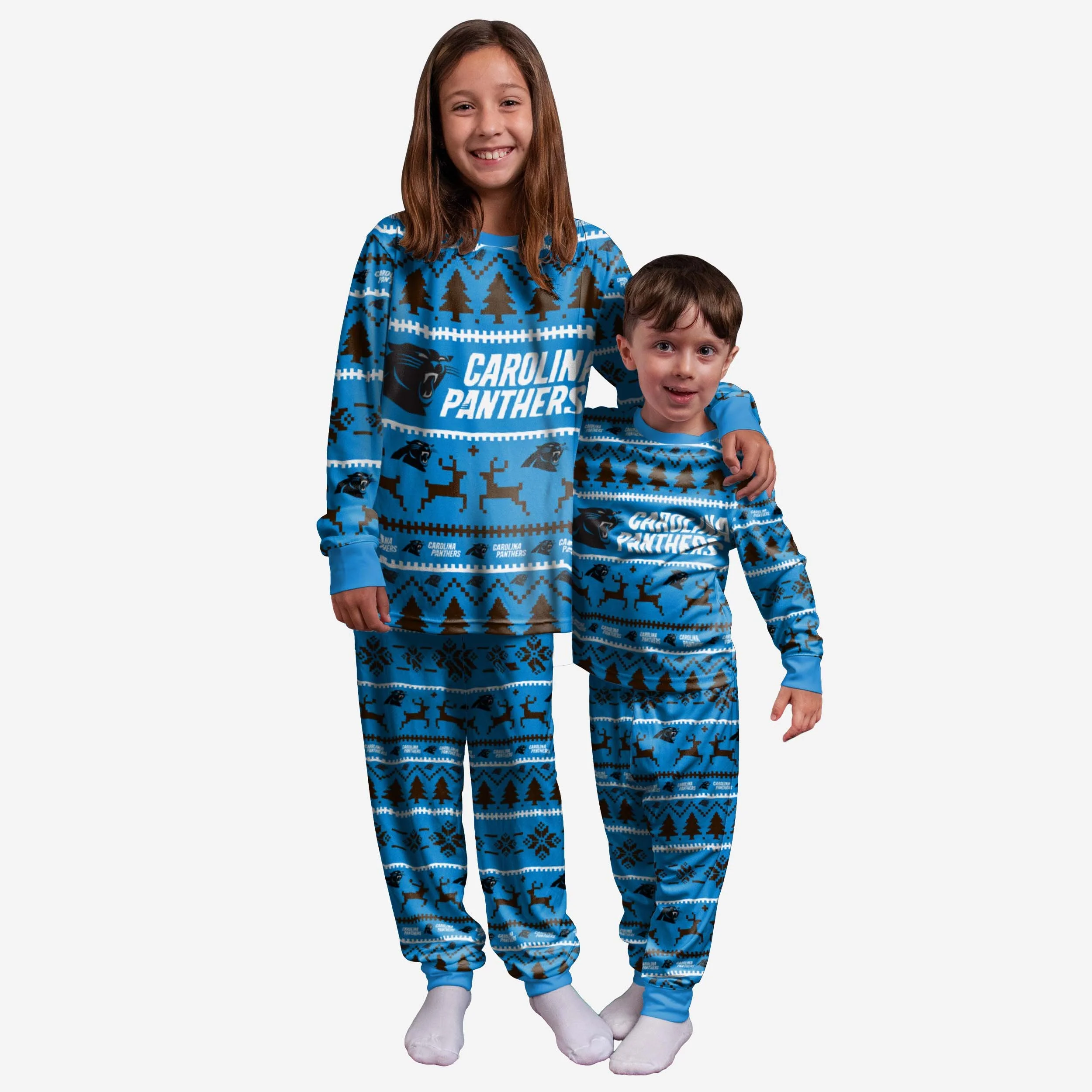 Carolina Panthers Youth Family Holiday Pyjamas
