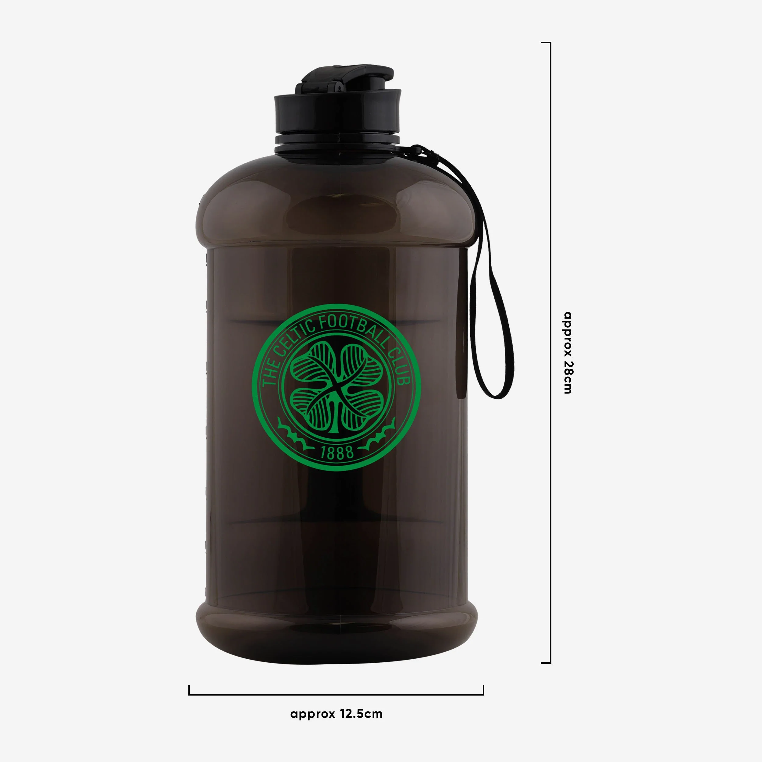 Celtic FC 2 Litre Clear Sports Bottle      - Image 5