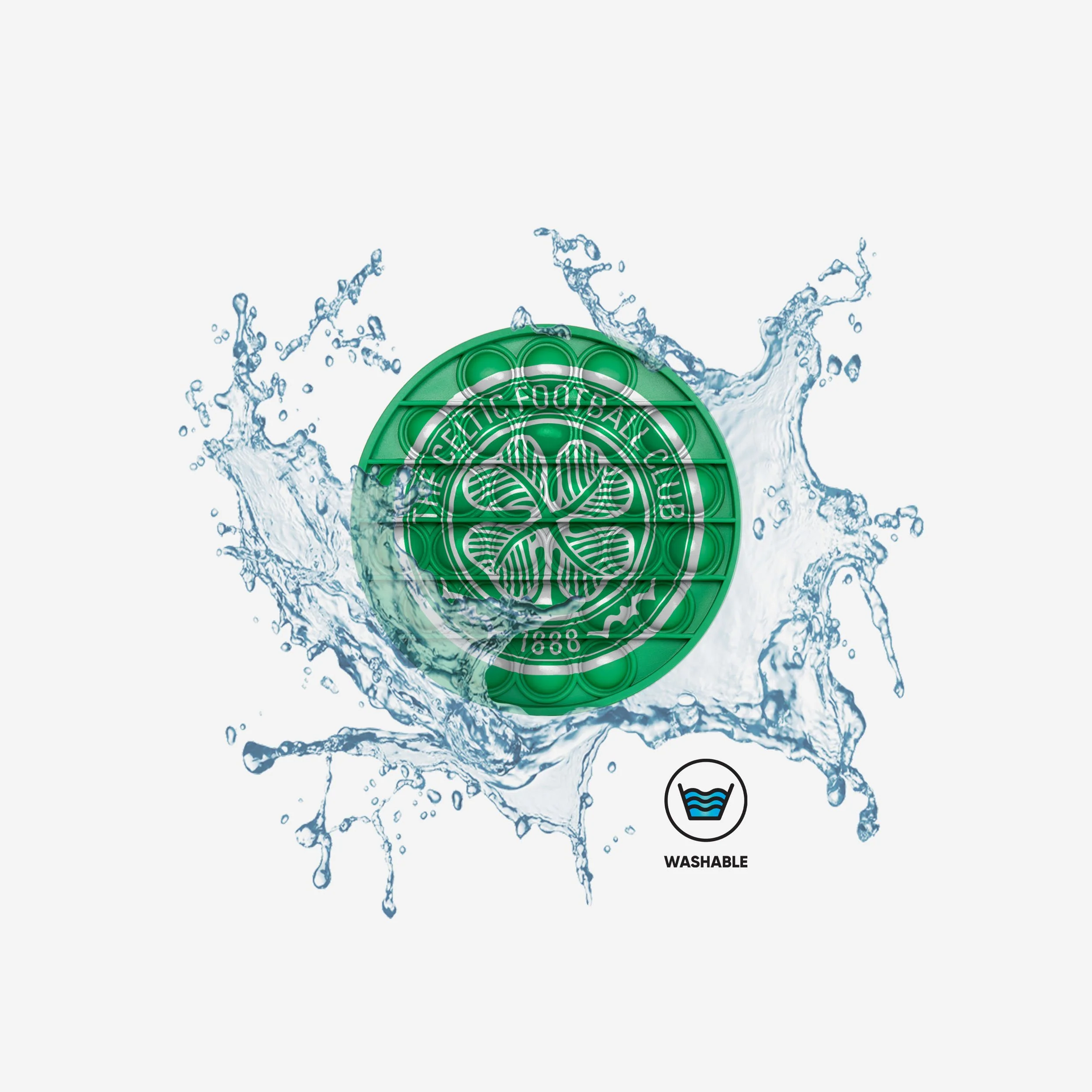 Celtic FC 2 Pack Circle & Heart Push-Itz Fidget - Image 5