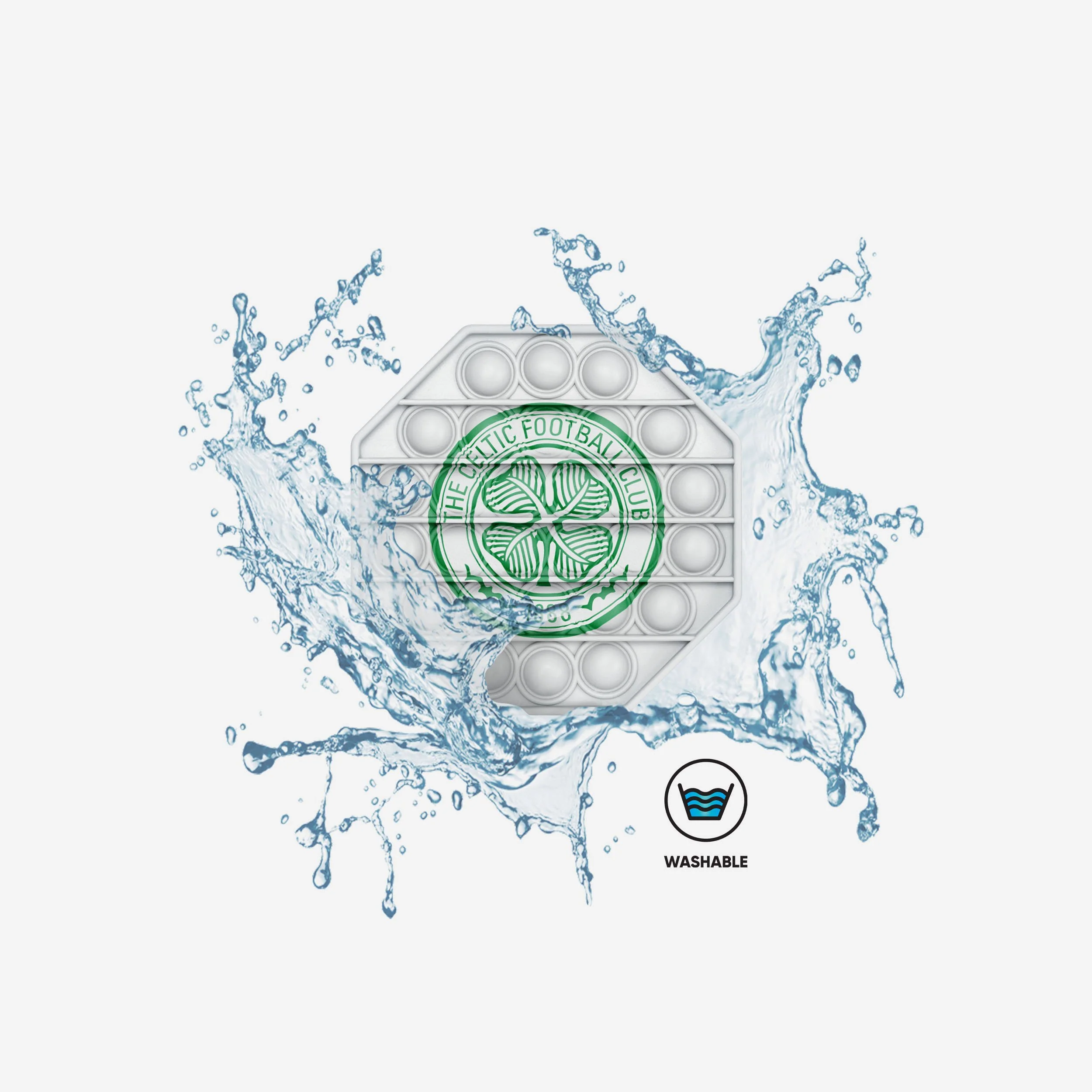 Celtic FC 2 Pack Octagon & Star Push-Itz Fidget - Image 5