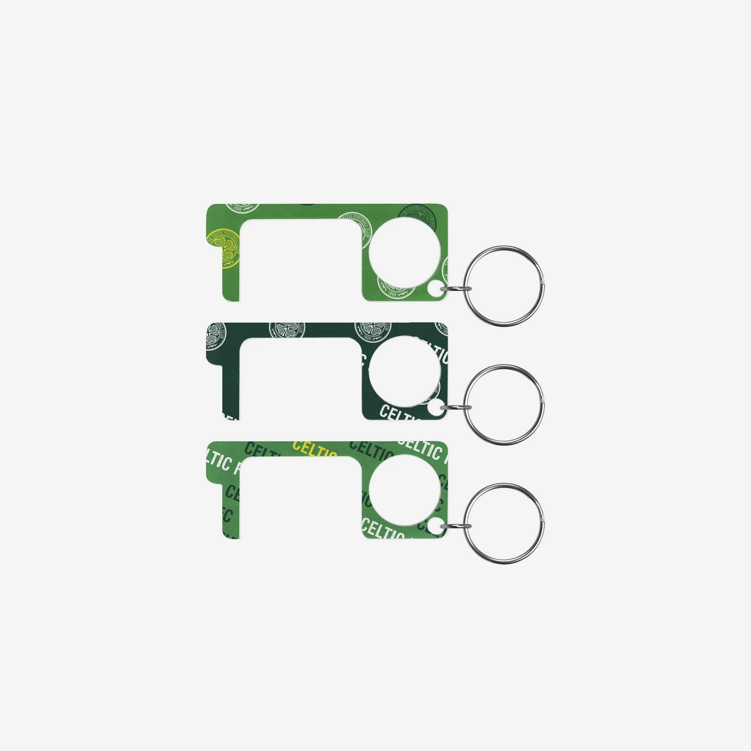 Celtic FC 3 Pack No Touch Keyring