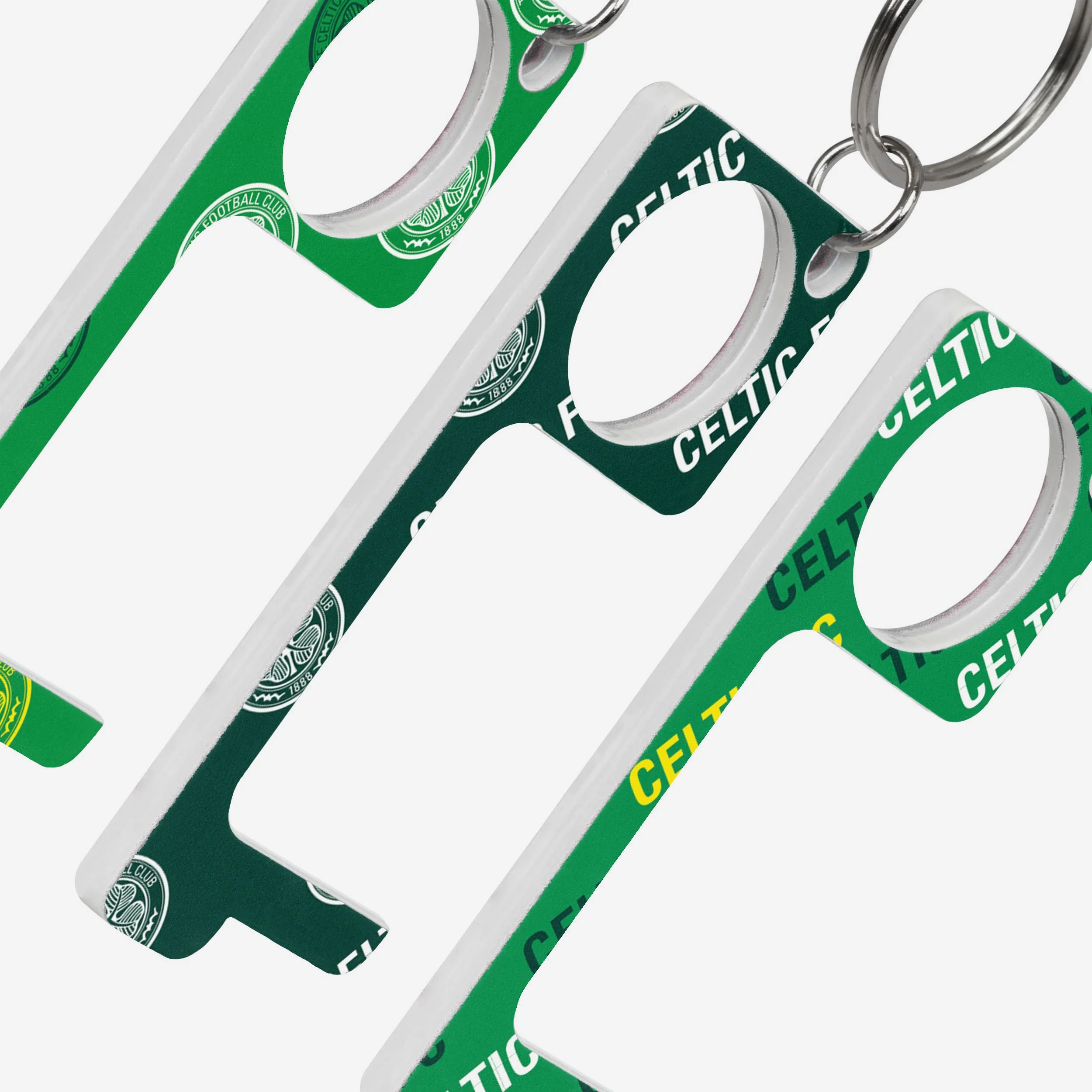 Celtic FC 3 Pack No Touch Keyring - Image 2