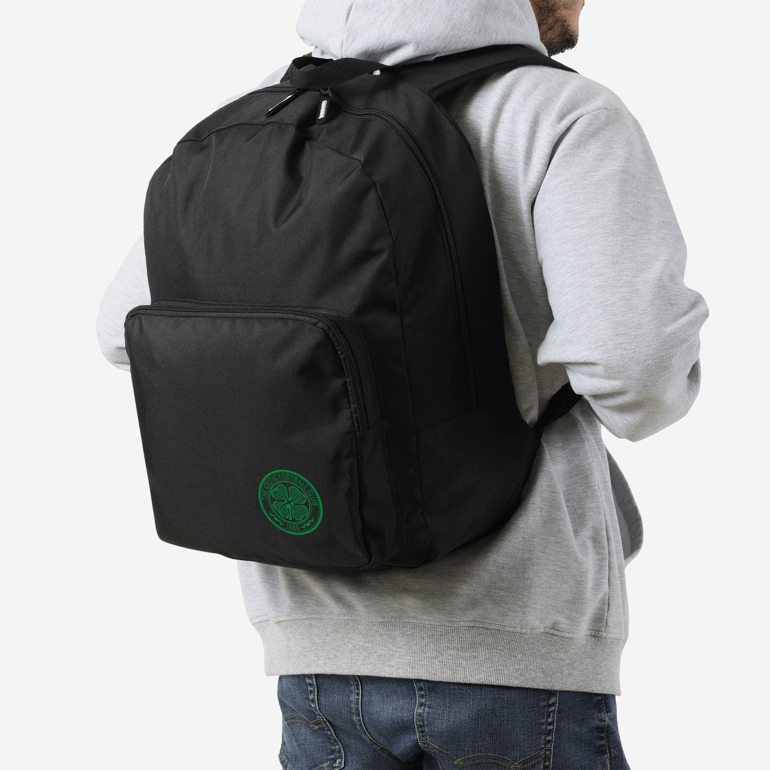 Celtic FC Black Recycled Backpack - Image 5
