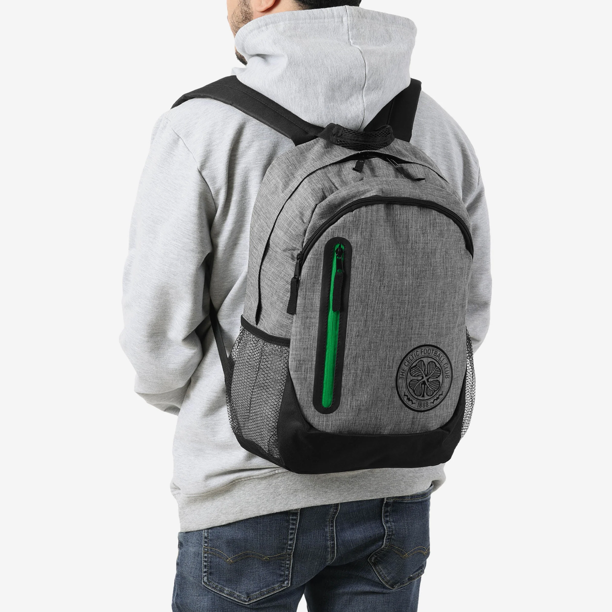 Celtic FC Grey Backpack - Image 5