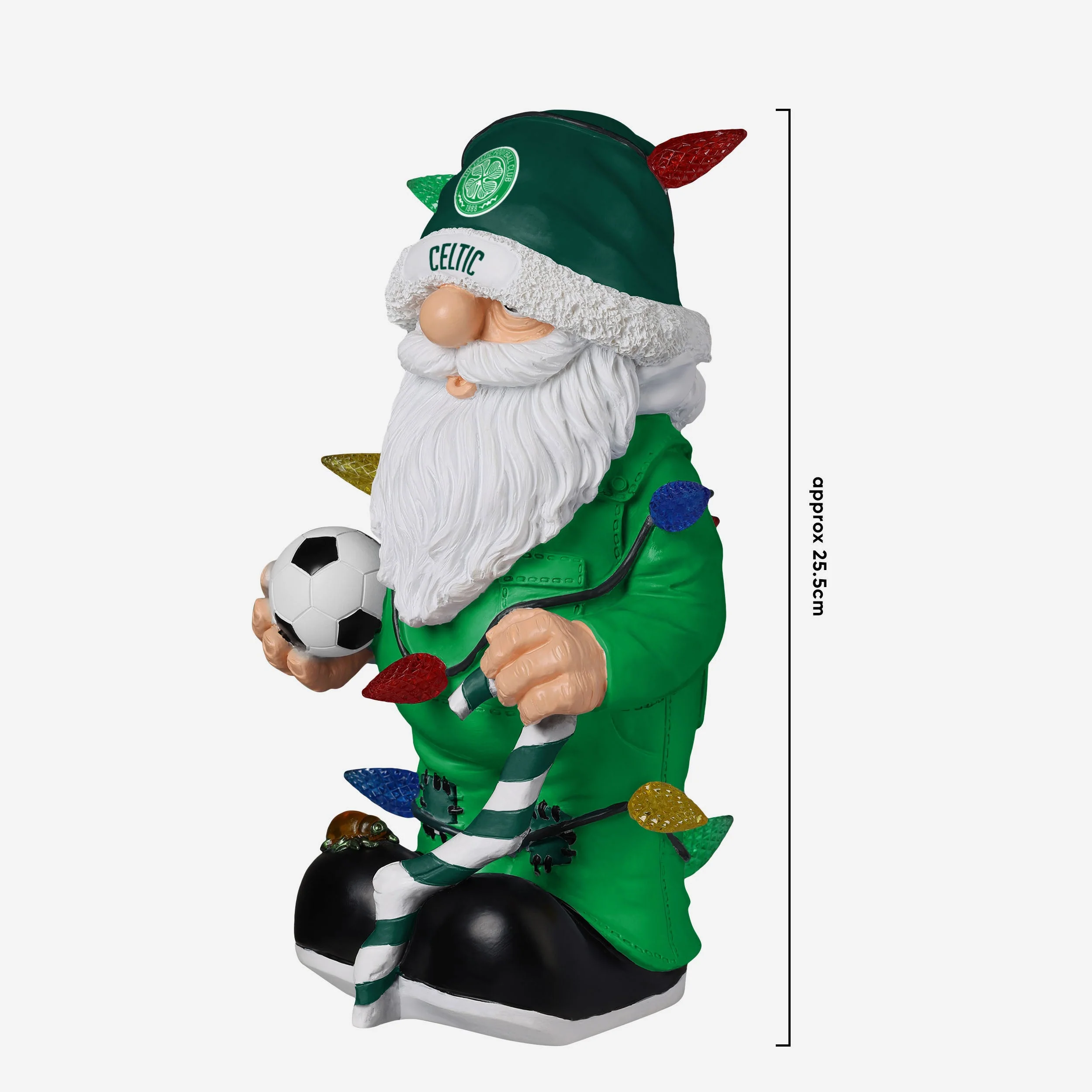 Celtic FC Light Up Christmas Gnome - Image 4
