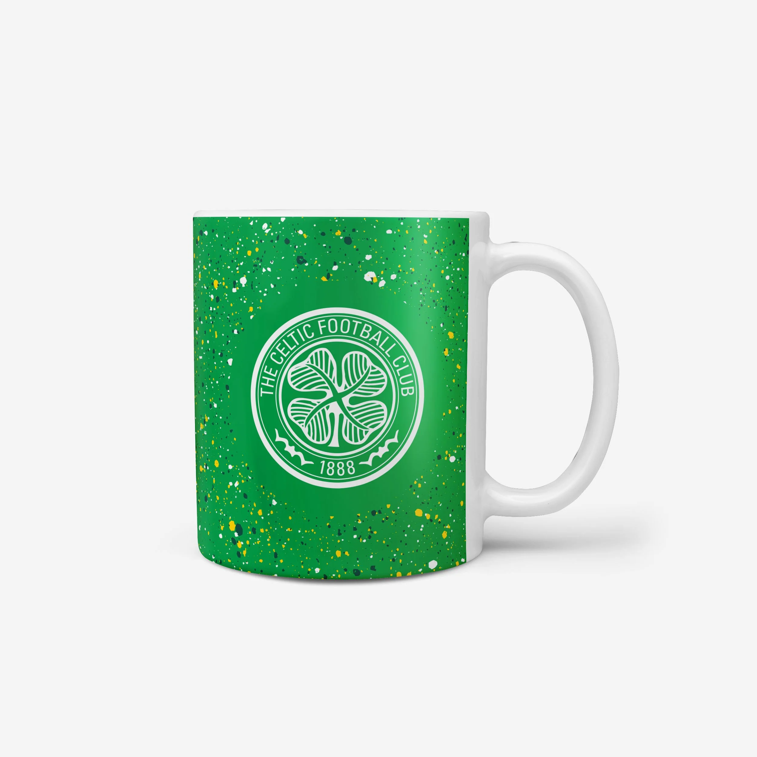Celtic FC Paint Splatter Mug - Image 2