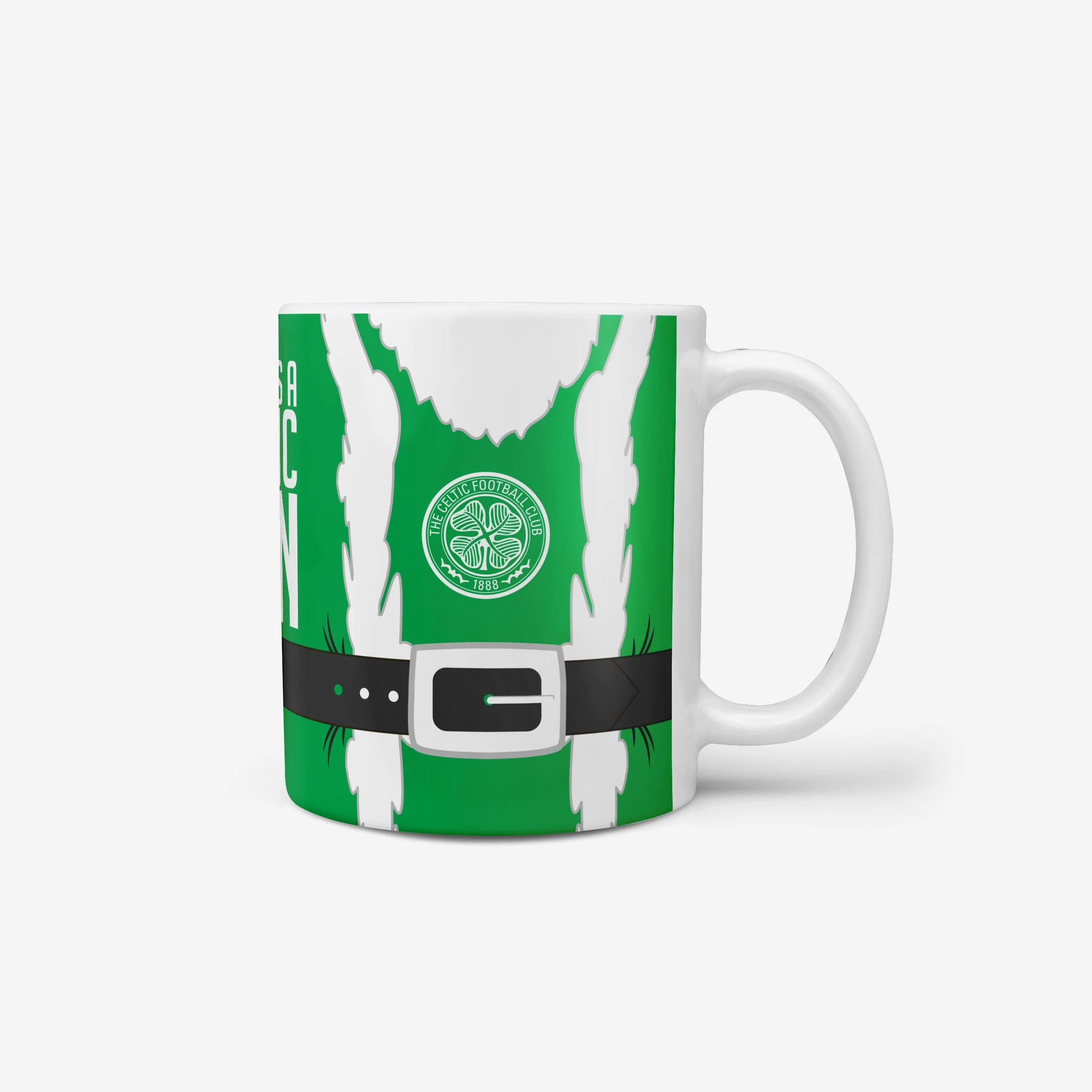 Celtic FC Santa Is A Fan Mug - Image 2
