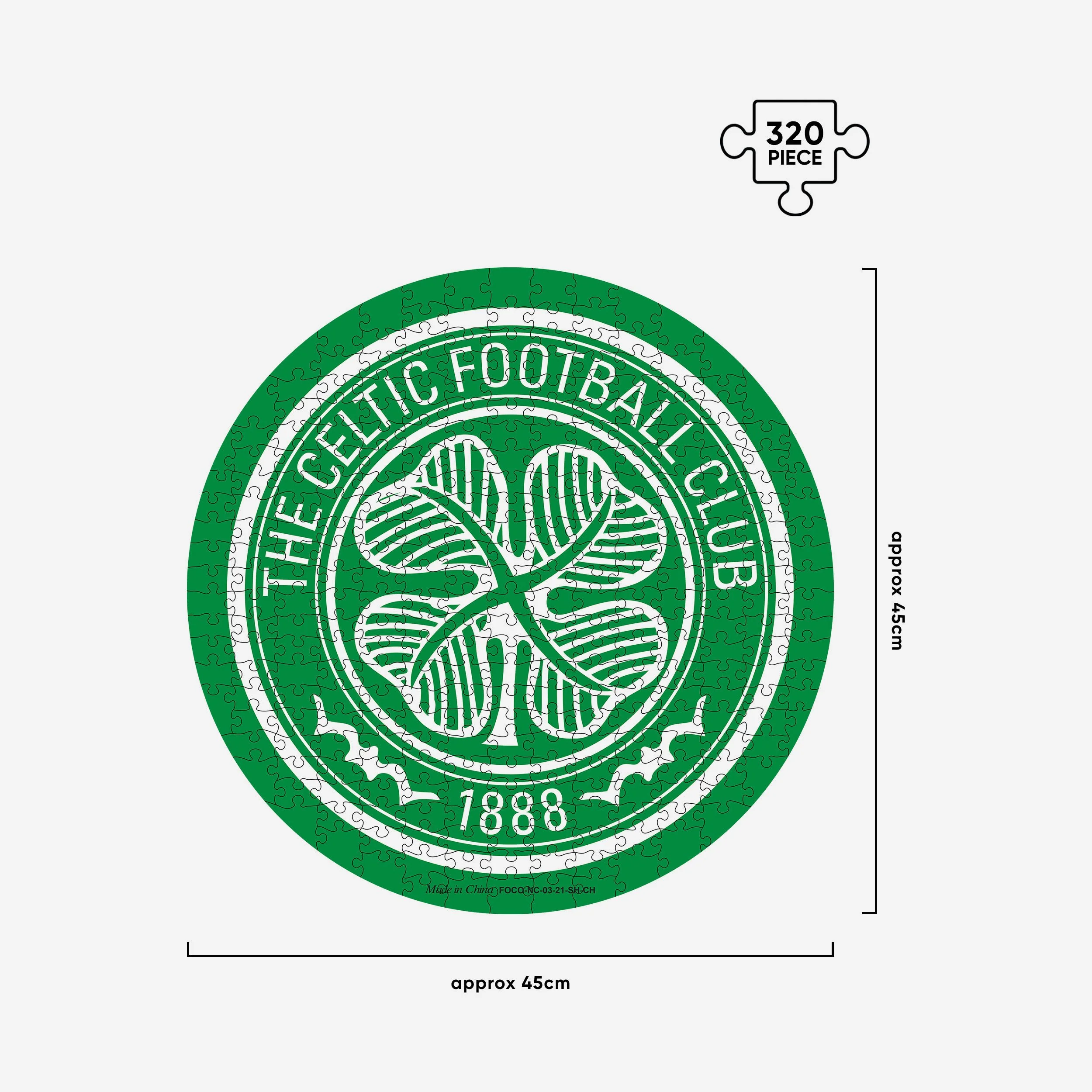 Celtic FC Wood PZLZ Logo - Image 3