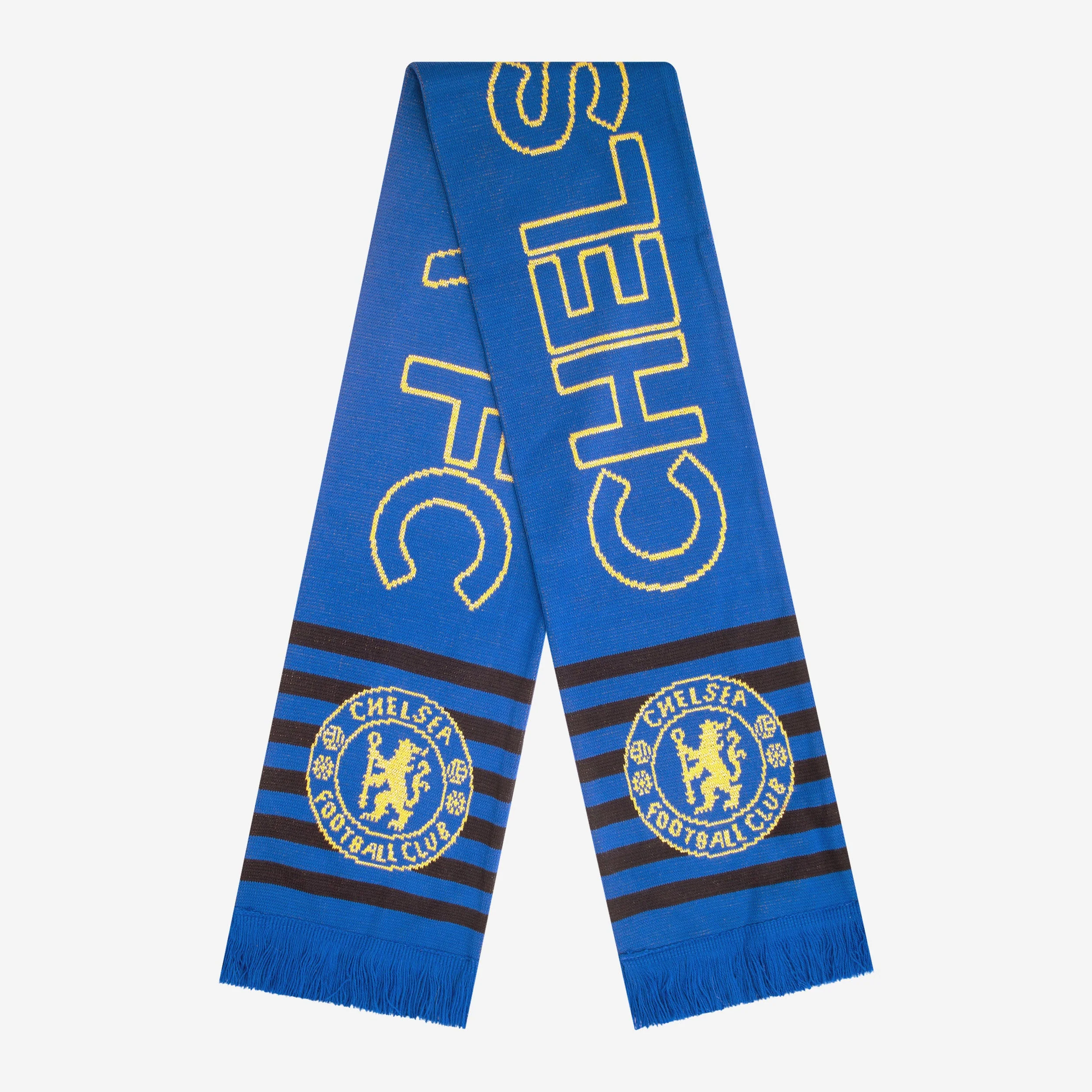 Chelsea FC Metallic Thread Scarf
