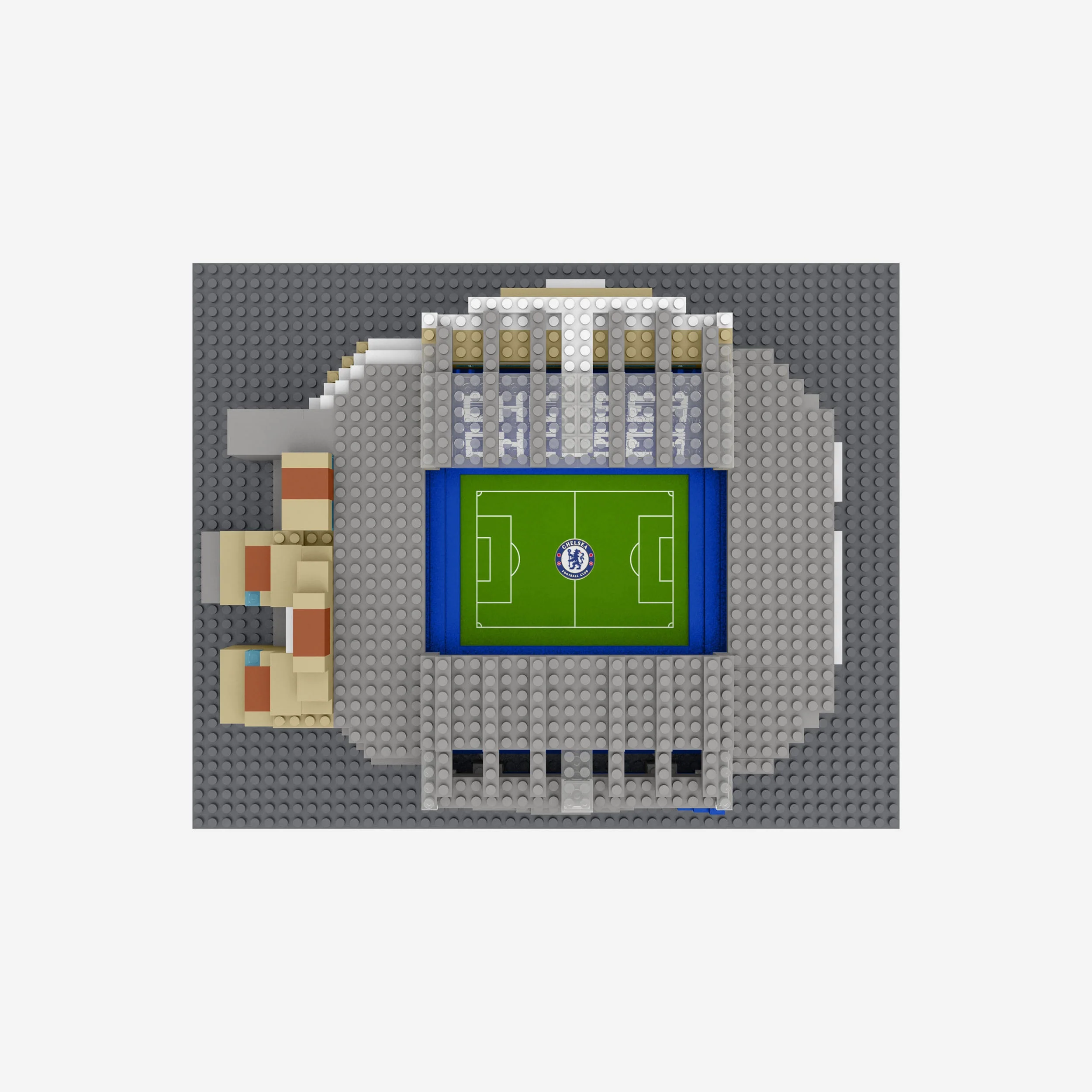 Chelsea FC Original Stamford Bridge Mini BRXLZ Stadium - Image 7