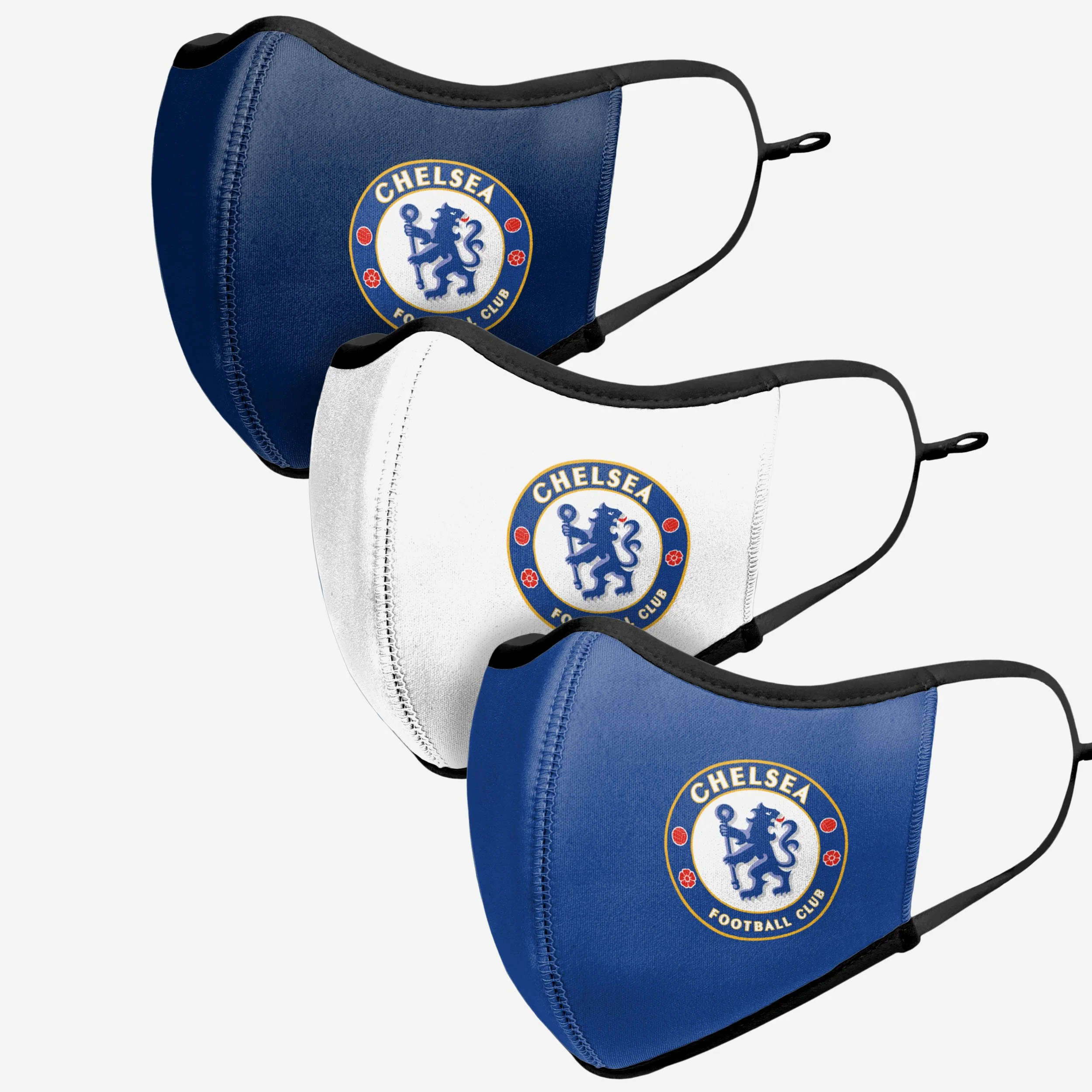 Chelsea FC Sport 3 Pack Face Cover - Image 4