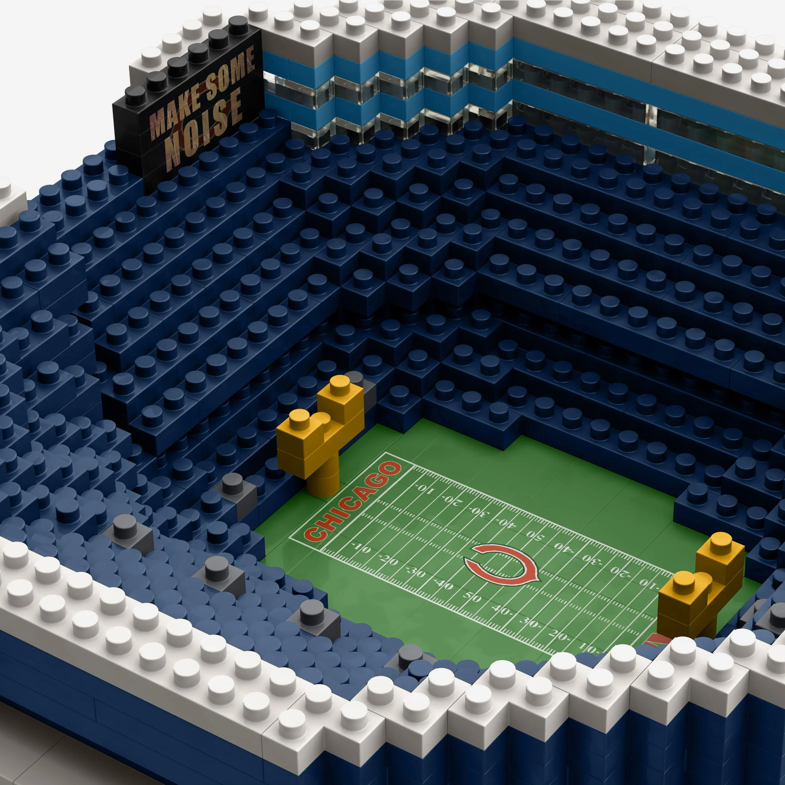 Chicago Bears Soldier Field Mini BRXLZ Stadium - Image 6