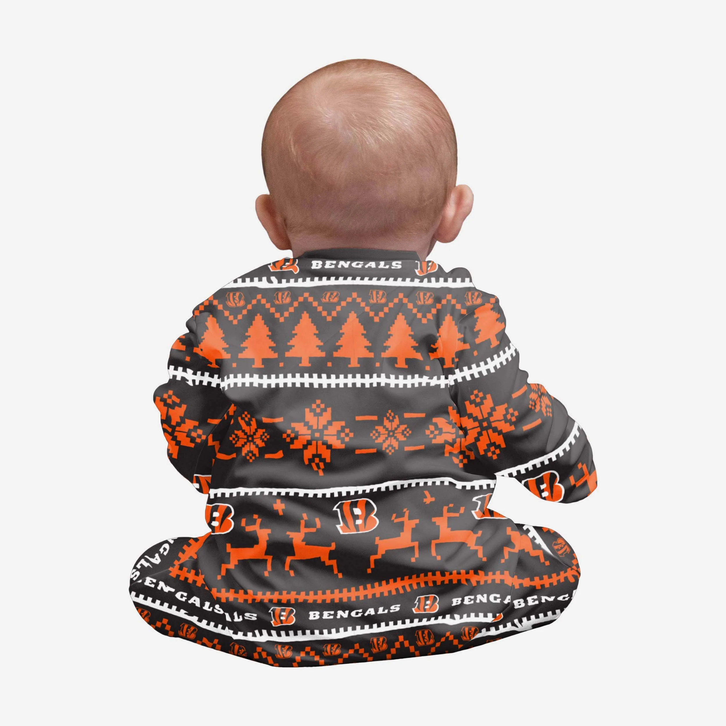 Cincinnati Bengals Infant Family Holiday Pyjamas - Image 2