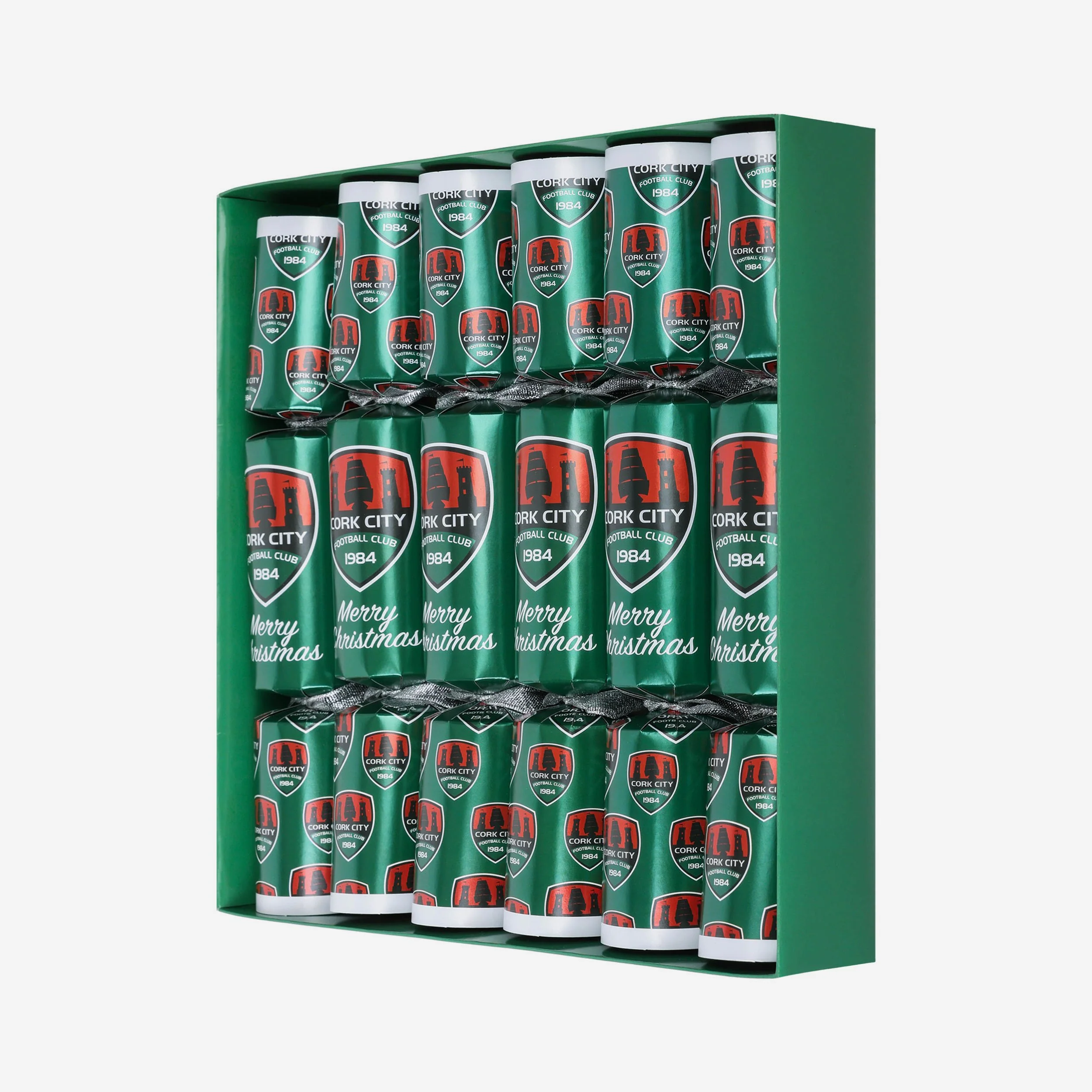 Cork City FC 6 Pack Christmas Holiday Crackers