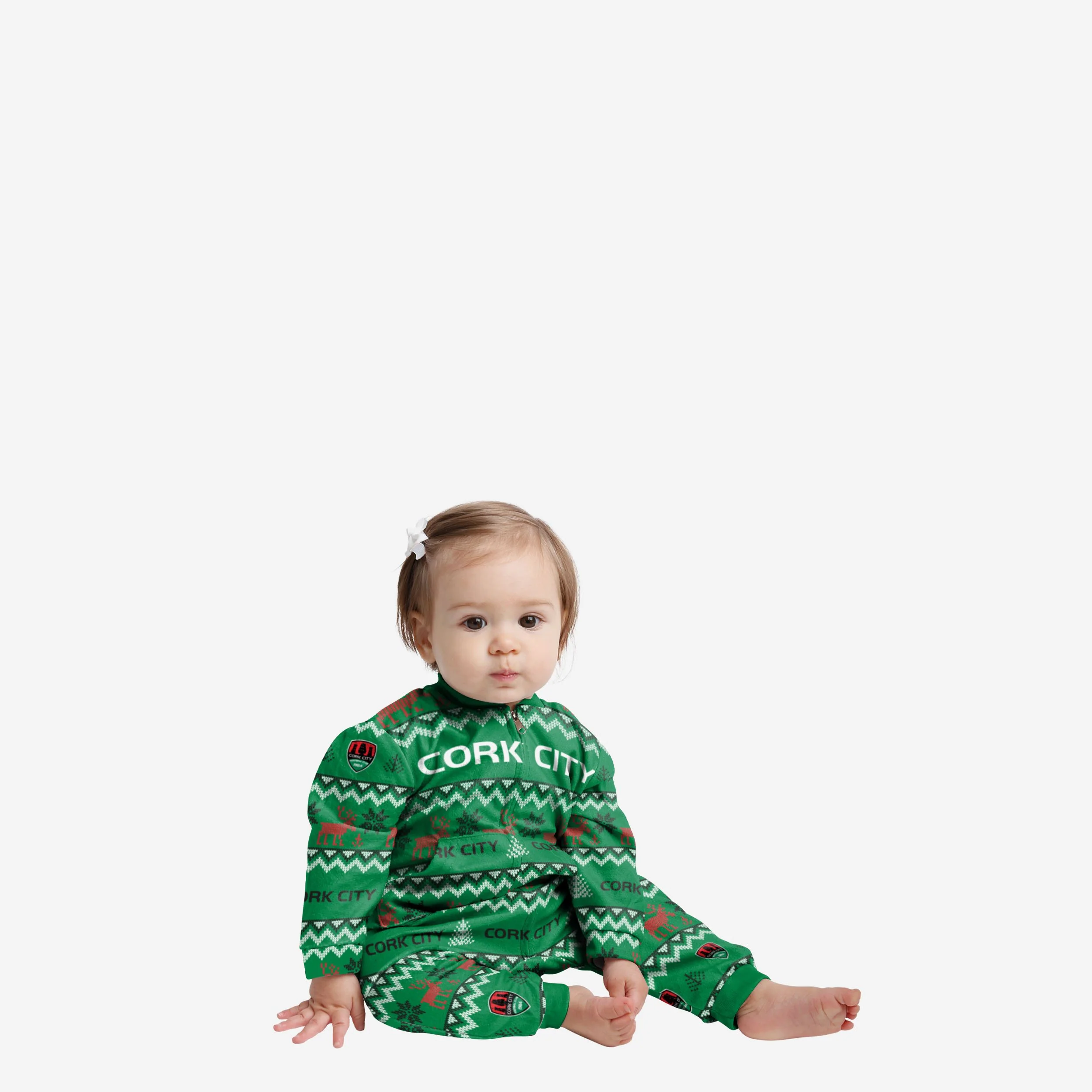 Cork City FC Infant Ugly Pattern Family Holiday Pyjamas