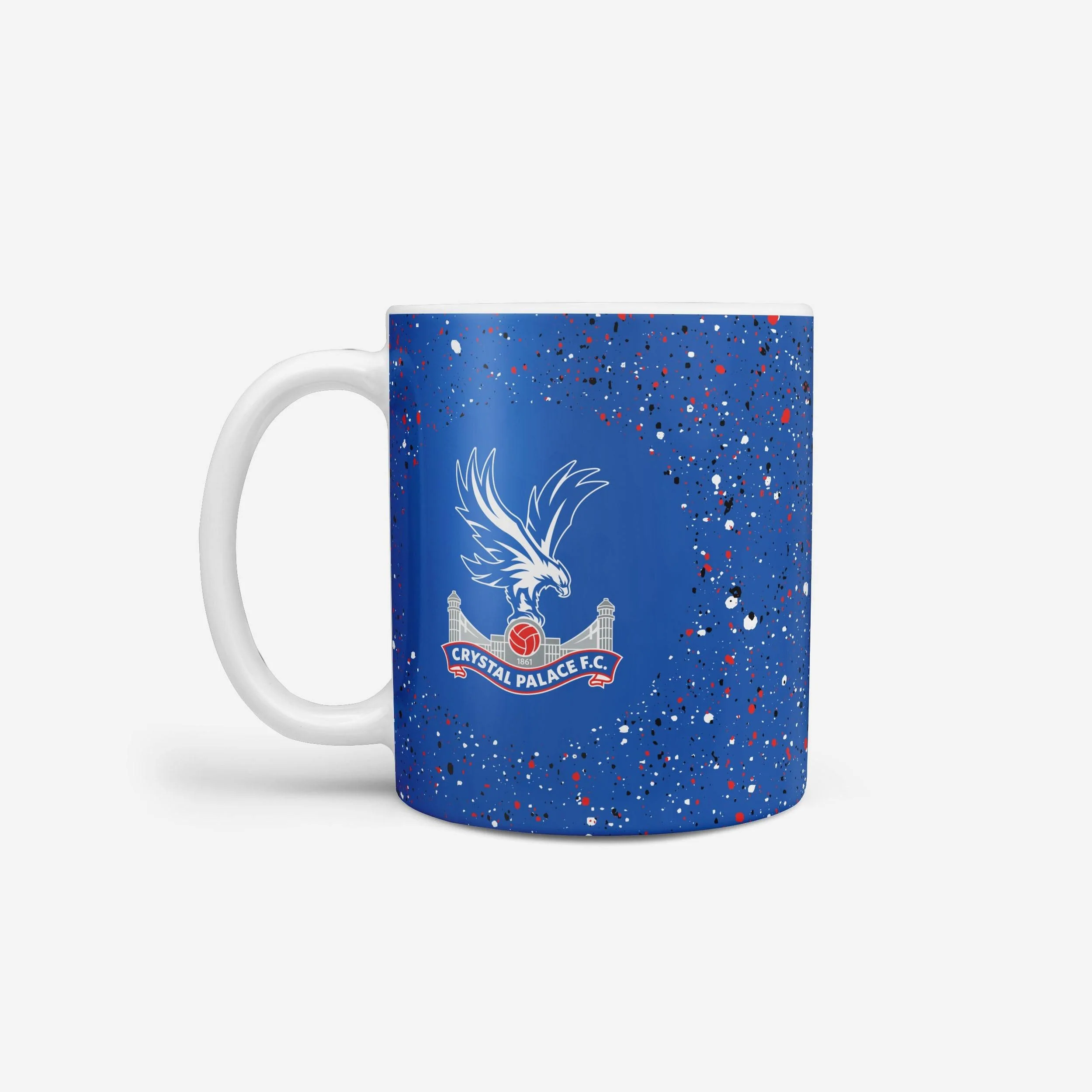 Crystal Palace FC Paint Splatter Mug