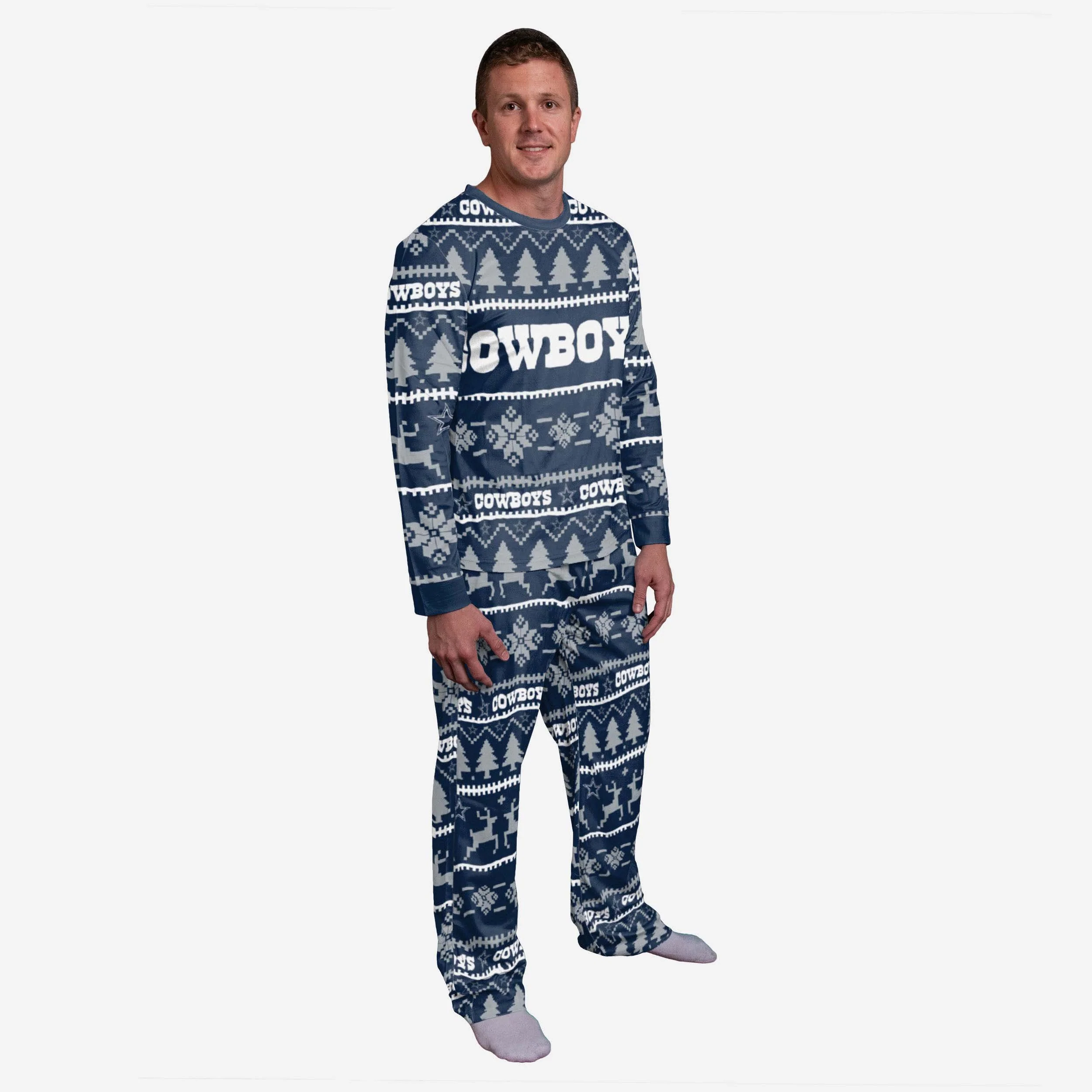 Dallas Cowboys Family Holiday Pyjamas
