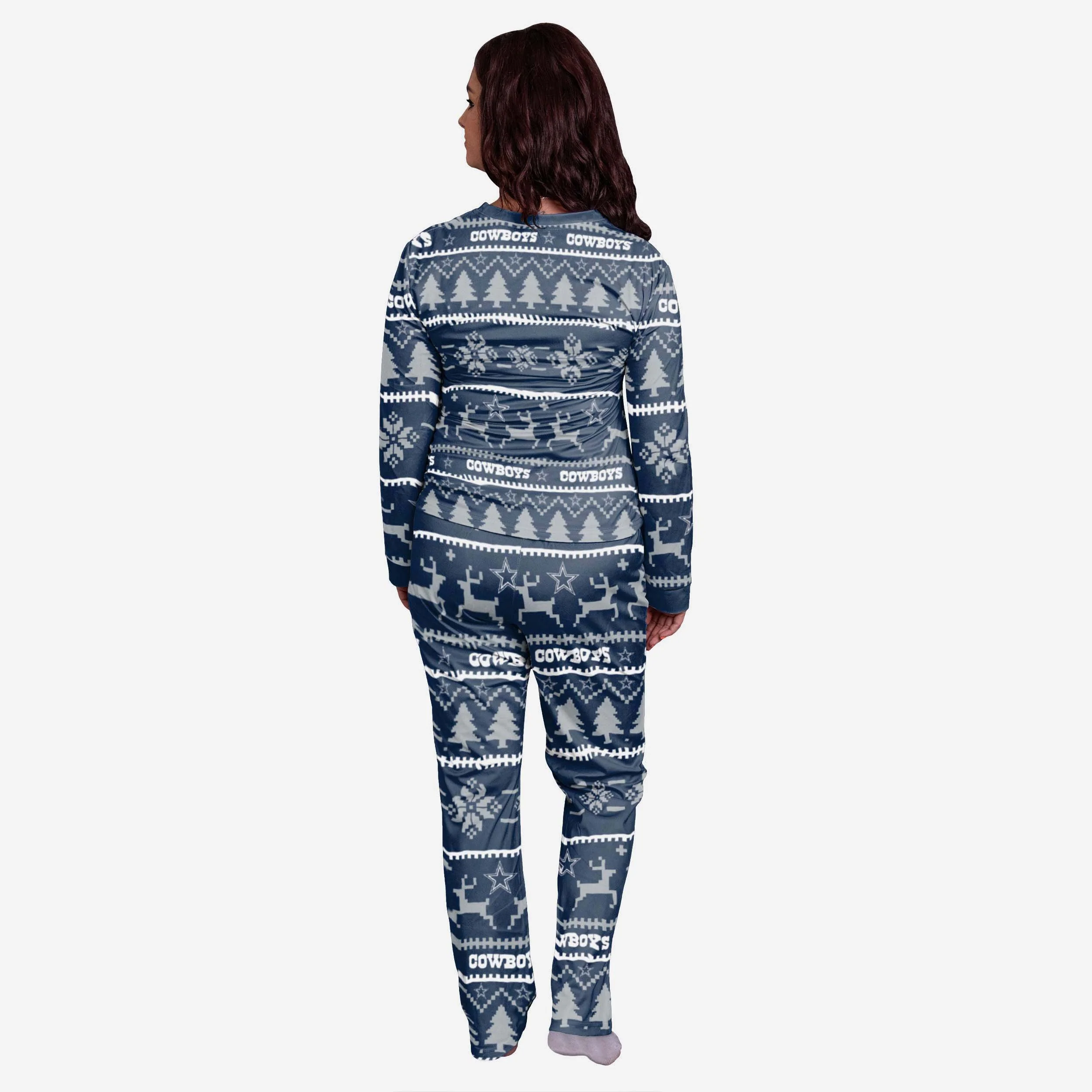 Dallas Cowboys Womens Family Holiday Pyjamas - Image 2