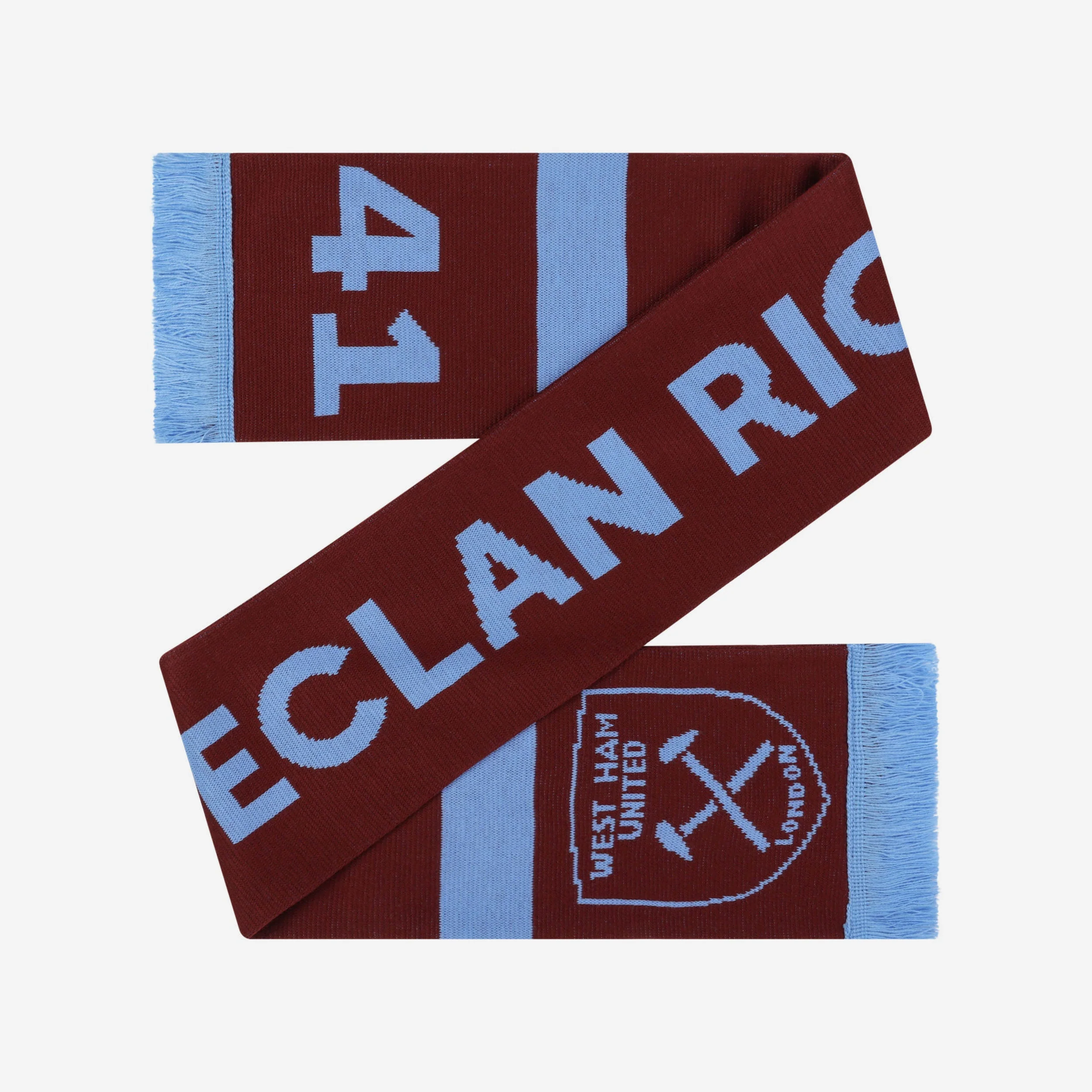Declan Rice West Ham United FC Scarf - Image 2