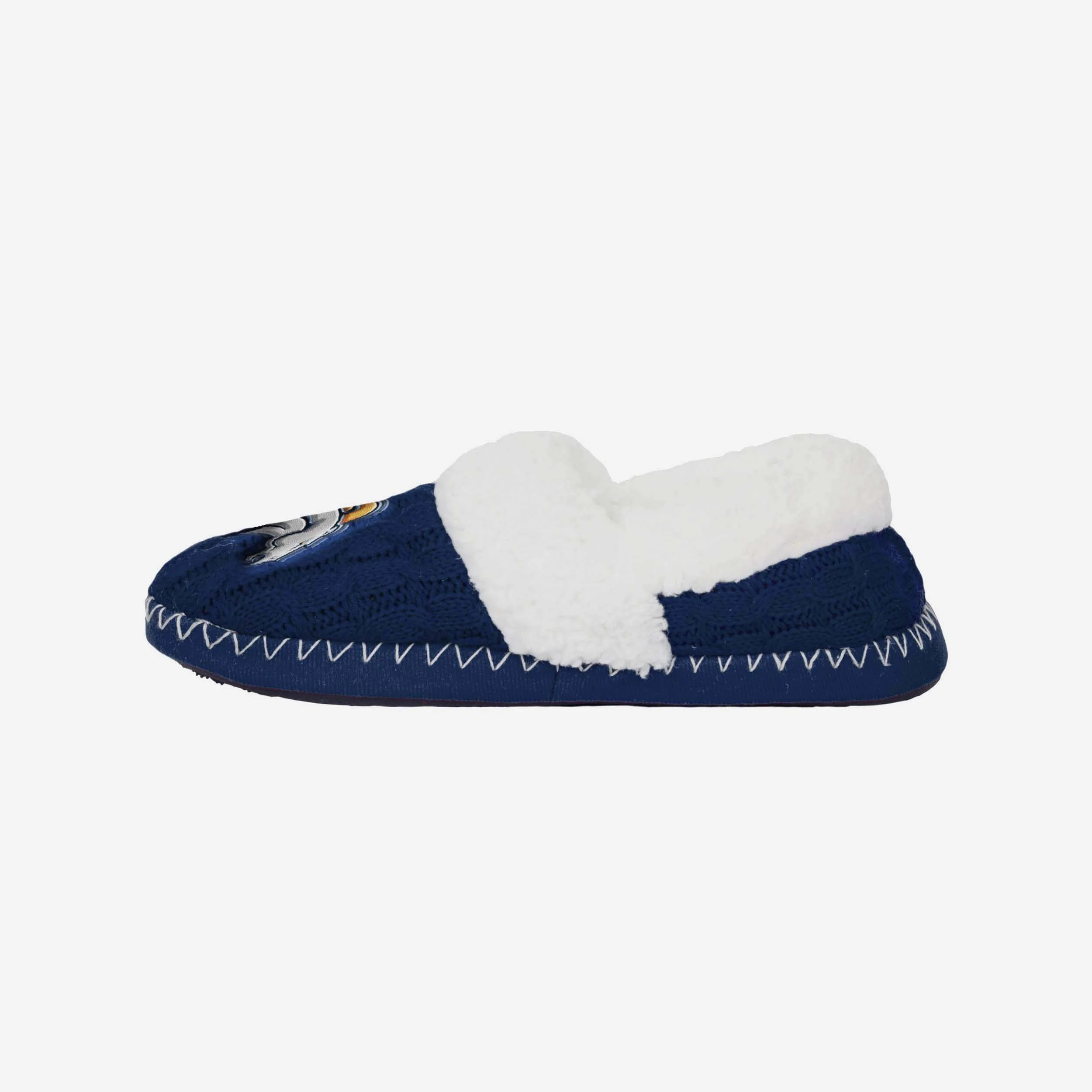 Denver Broncos Team Colour Moccasin Slipper
